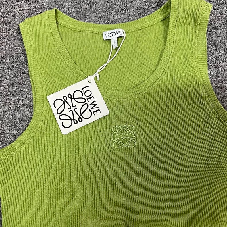 Loewe Loewe Stitch Logo Avocado Sport Vests Size S / US 4 / IT 40 - 4 Thumbnail
