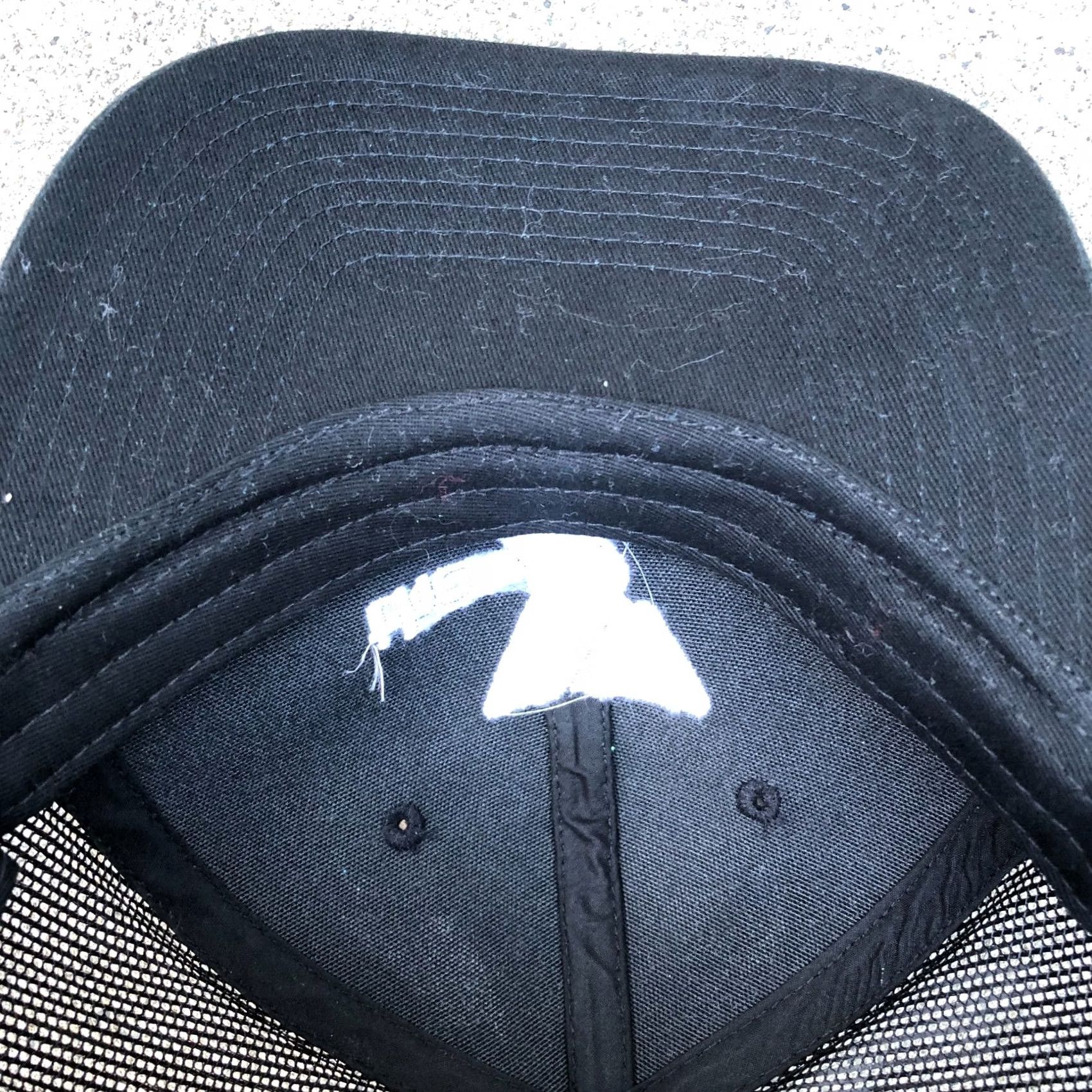 Port Authority PORT AUTHORITY The YMCA Trucker Hat Men's Snapback Cap Black Hat one size Adjustable Polyester Casual Men/Navy/Black? Size ONE SIZE - 4 Thumbnail
