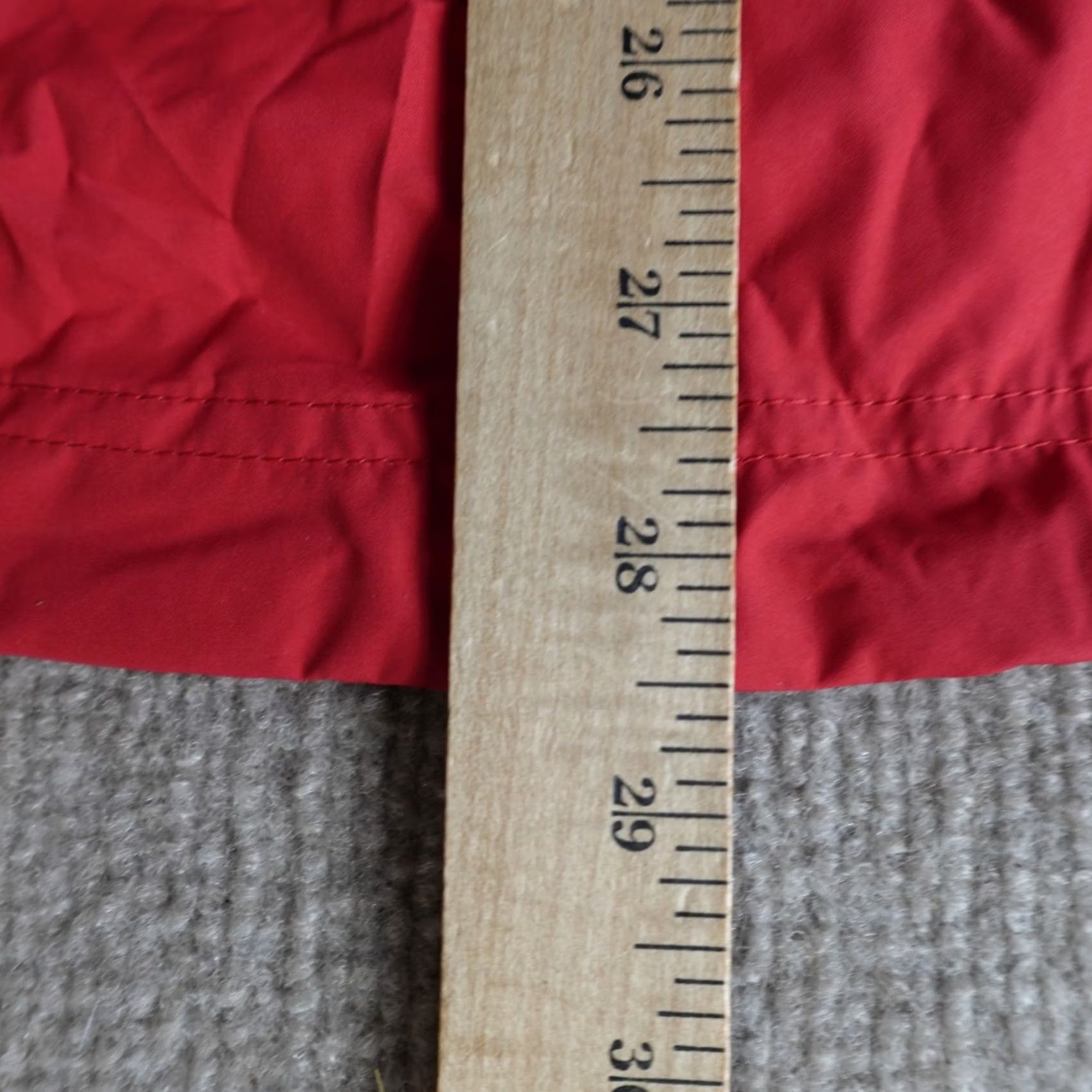 Vintage Zero Restriction Mens Jacket L Red 1/4 Zip Tour Series Waterproof Windbreaker Size US L / EU 52-54 / 3 - 3 Thumbnail