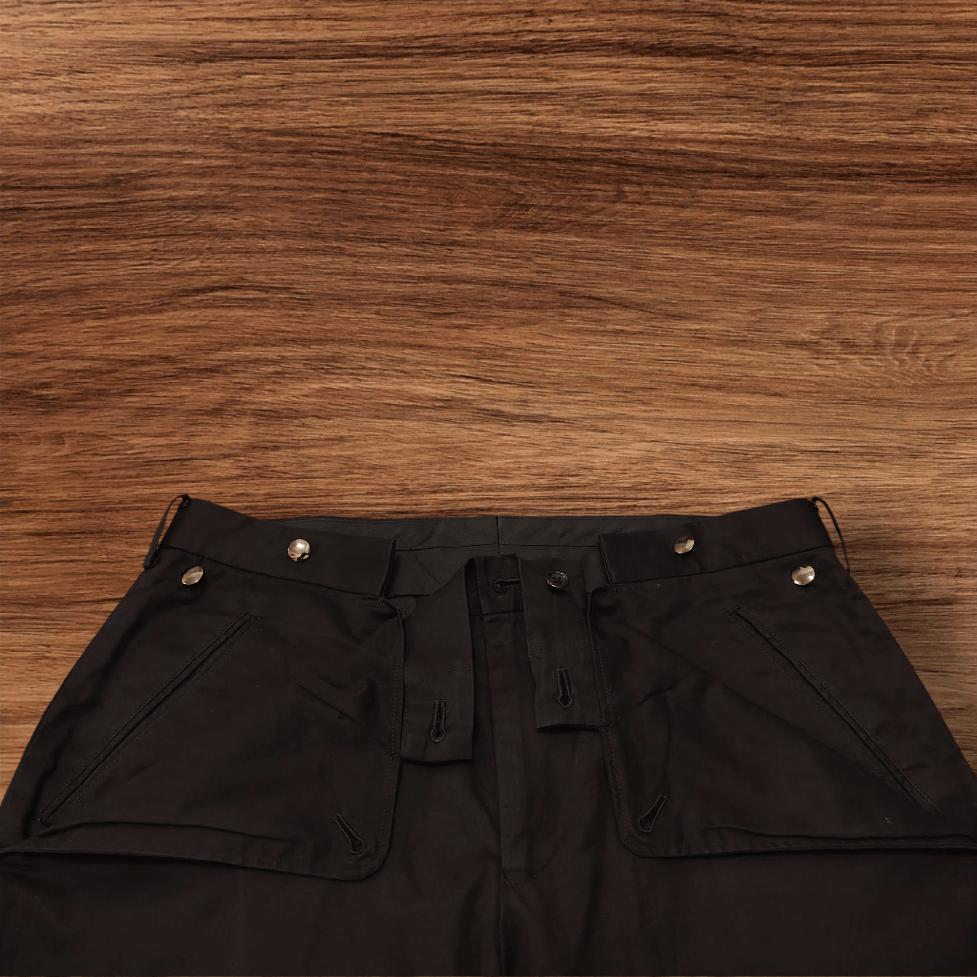Yohji Yamamoto Yohji Yamamoto Black Pants Size US 34 / EU 50 - 5 Thumbnail
