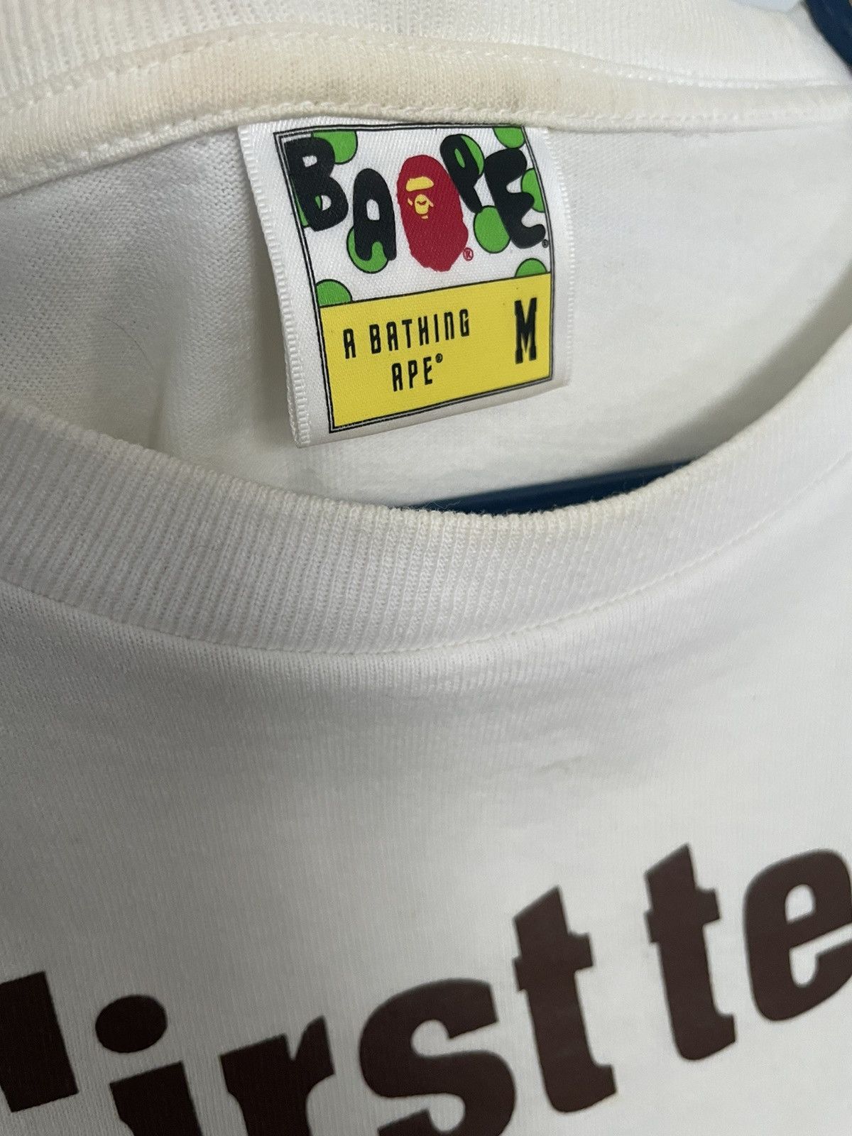 Bape Vintage First Team Tee Size US M / EU 48-50 / 2 - 5 Thumbnail
