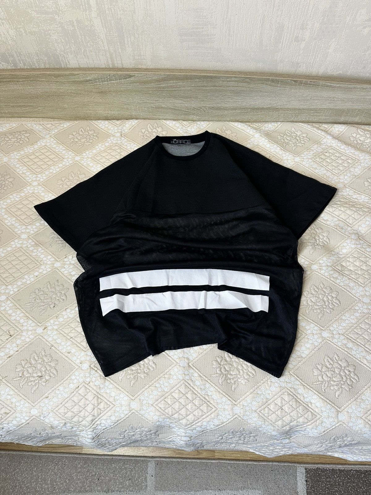 Horace 🔥 Archival Grail Black Avant Garde Striped Shirt from Horace Size US M / EU 48-50 / 2 - 1 Thumbnail