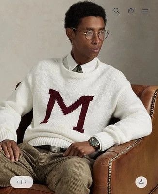 Ralph Lauren Ralph Lauren Oak Bluffs Morehouse Collection M Sweater XL Size US XL / EU 56 / 4 - 9 Thumbnail