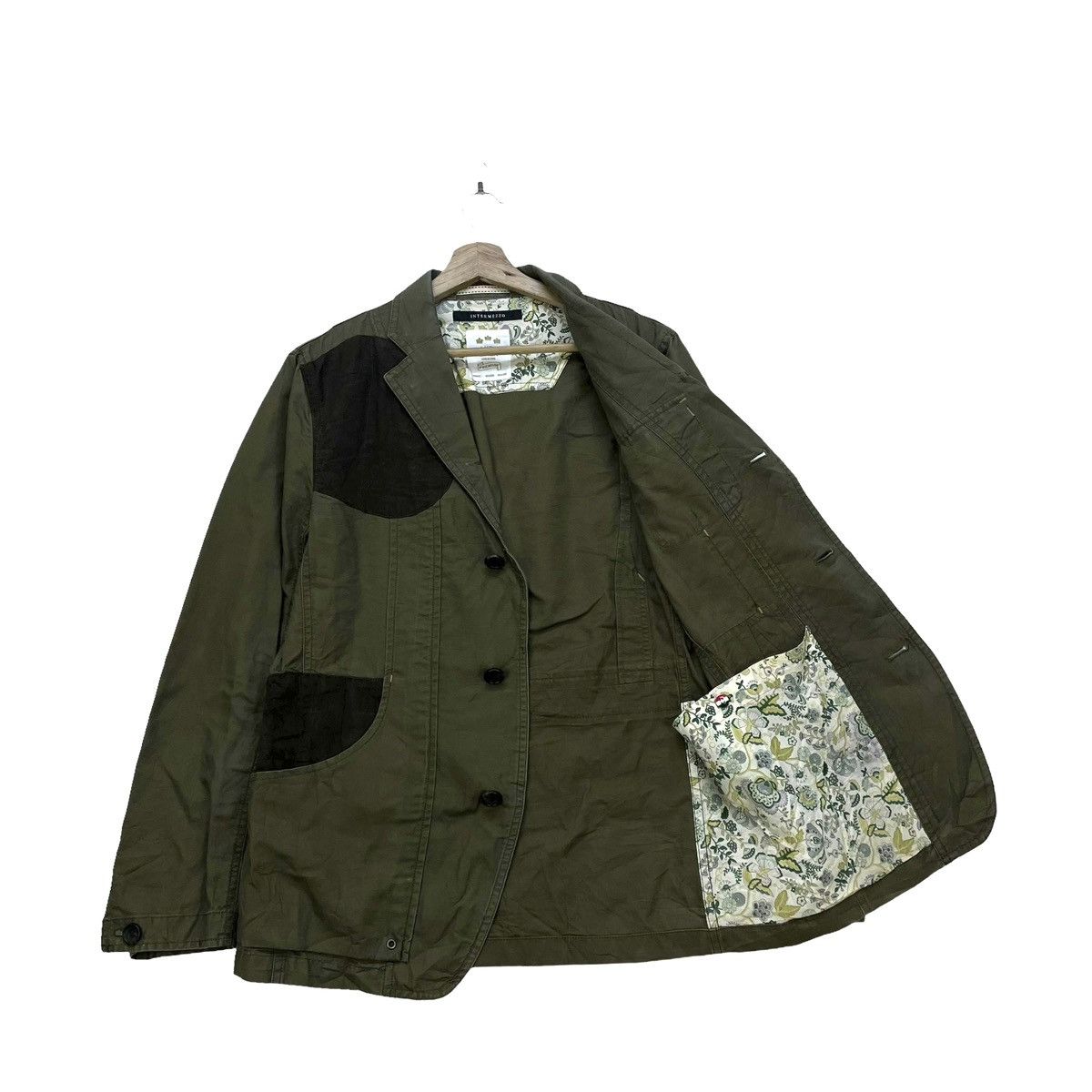 Issey Miyake × Japanese Brand 💥Rare Japanese Brand Intermezzo Pacthwork Style Jacket Size US M / EU 48-50 / 2 - 1 Thumbnail