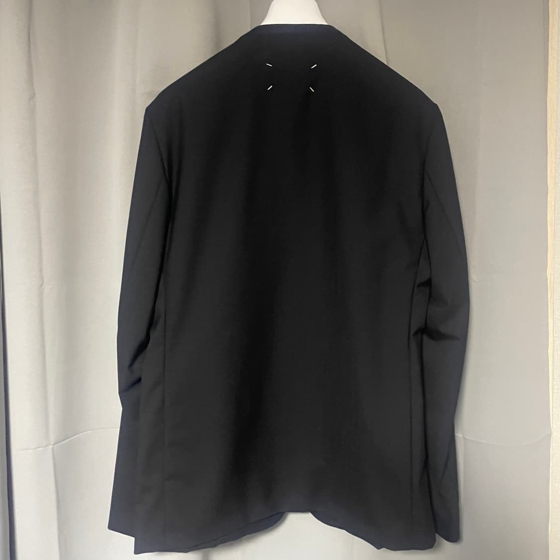 Maison Margiela Maison Margiela Collarless suit jacket 2501-Nextarrow Size US M / EU 48-50 / 2 - 2 Thumbnail