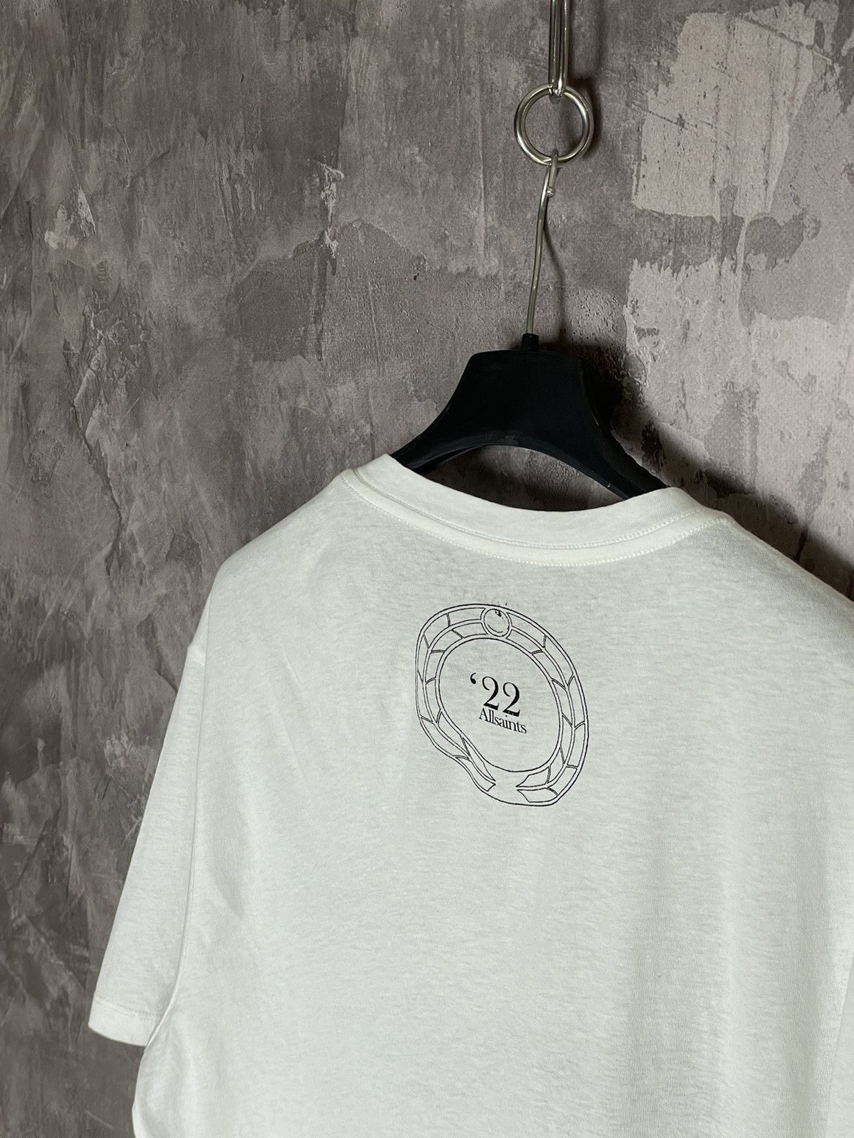 Allsaints Allsaints Y2K T-shirt Big Logo Streetwear “New Guards” Size US S / EU 44-46 / 1 - 10 Thumbnail