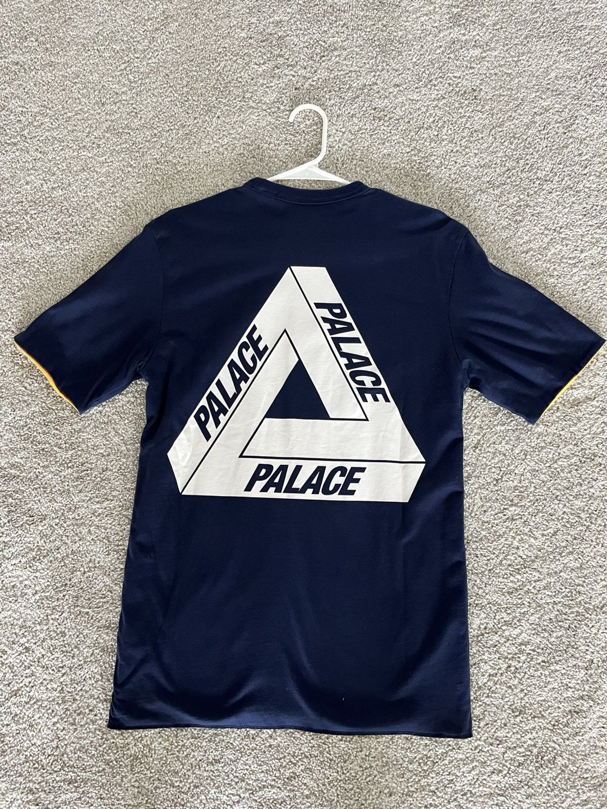 Palace Palace Reversible Tri-Ferg T-Shirt Navy/Orange Small Size US S / EU 44-46 / 1 - 2 Thumbnail