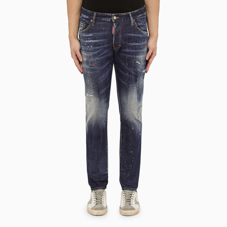 image of Dsquared2 O1D2Blof0324 Jeans In Blue, Men's (Size 30)