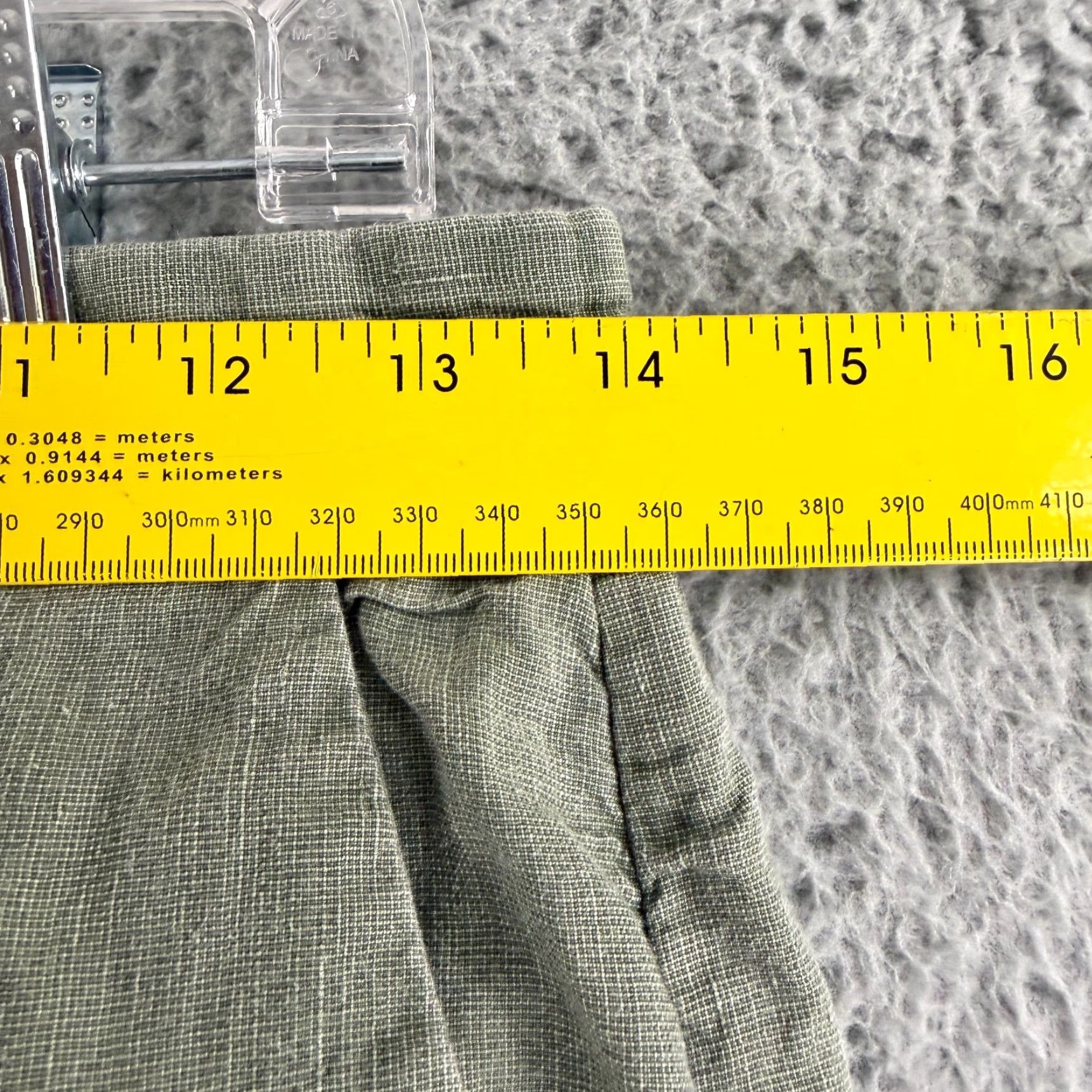 Apolis Apolis Global Citizen Civilian Chino Pants Men 28 Green Linen Cotton Casual Size US 28 / EU 44 - 5 Thumbnail