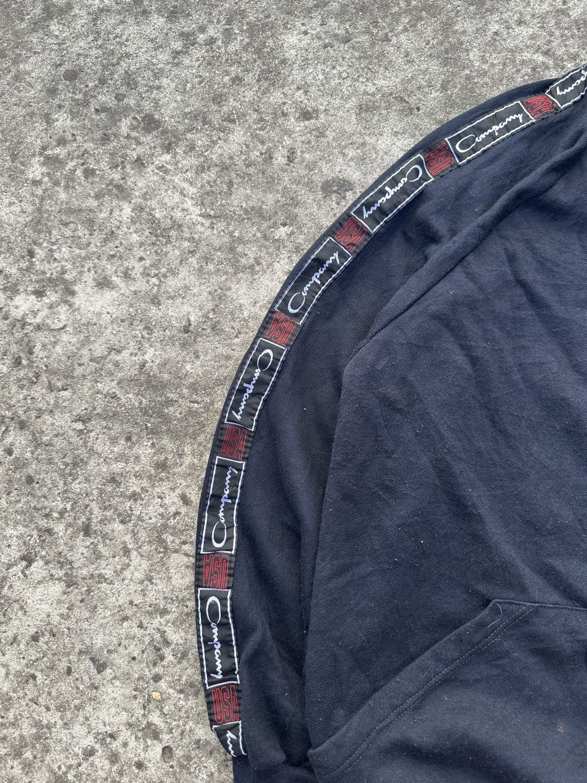 Champion Vintage Champion USA Lampas Zip Up Jacket Streetwear Rare XL Size US XL / EU 56 / 4 - 2 Thumbnail