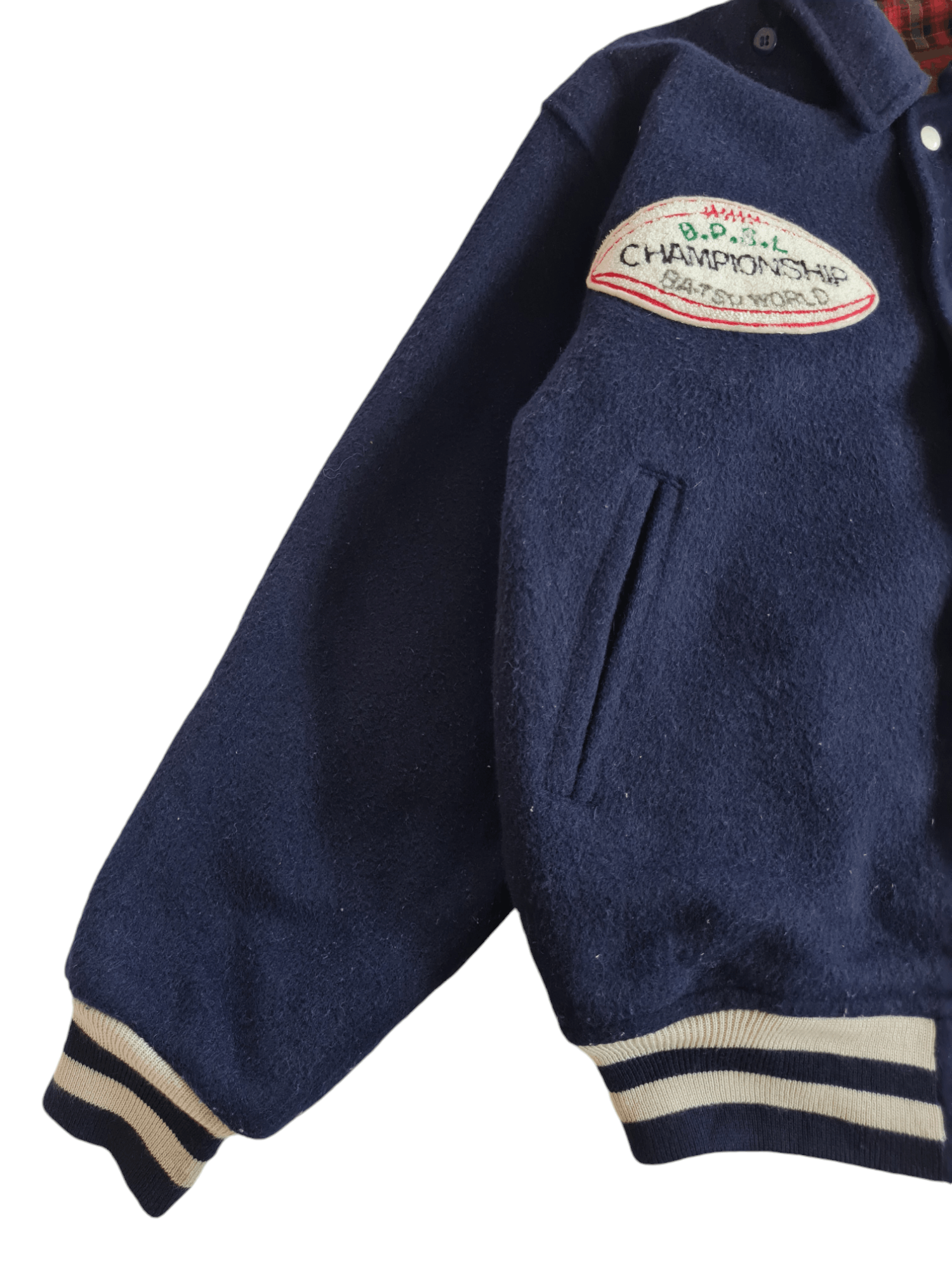 Japanese Brand Rare Vtg 56s Ba-Tsu Wool Varsity Jacket Championship Size US M / EU 48-50 / 2 - 8 Thumbnail