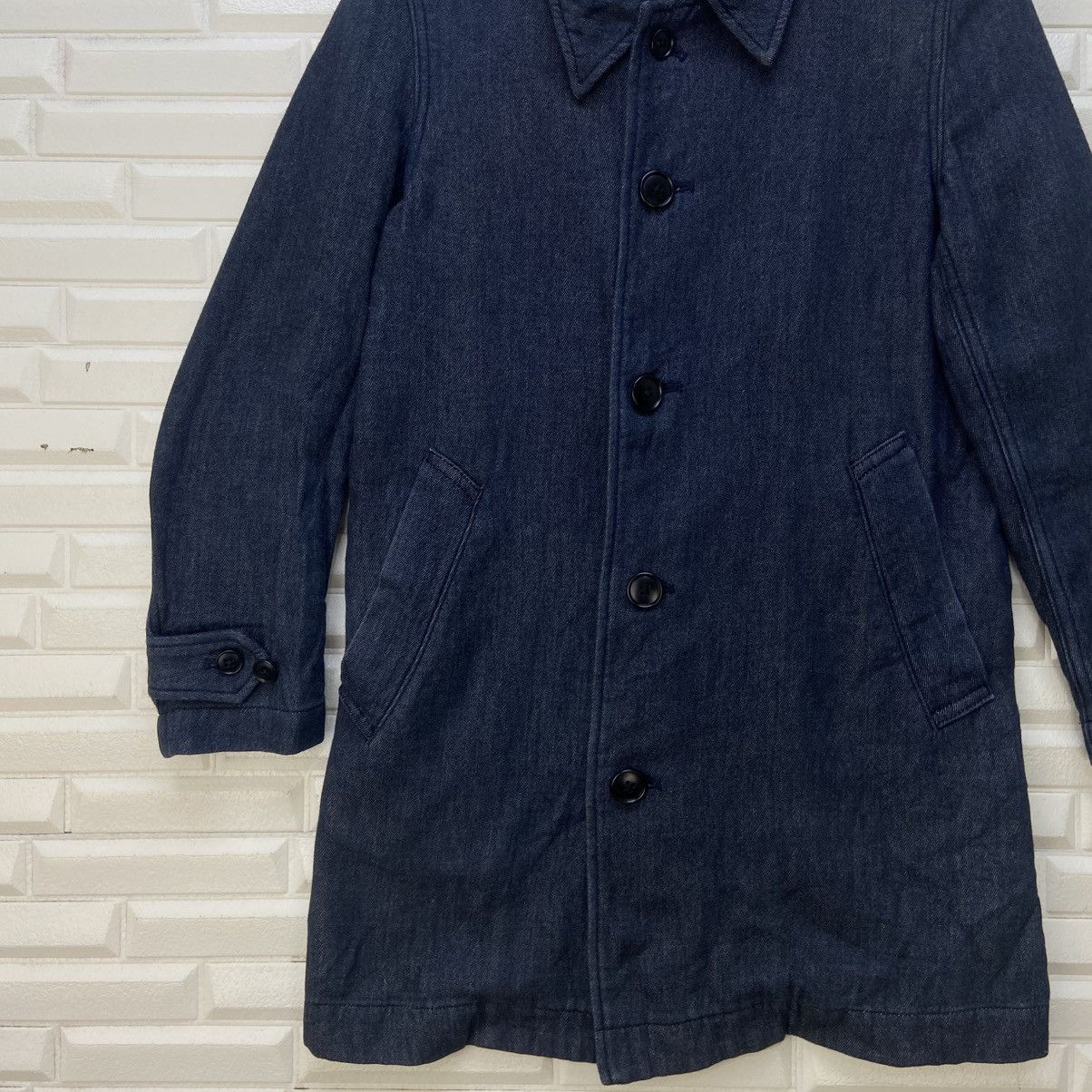 KATO Japanese Fashion Basic Tool Project by Kato Indigo Jacket Size US XS / EU 42 / 0 - 6 Thumbnail