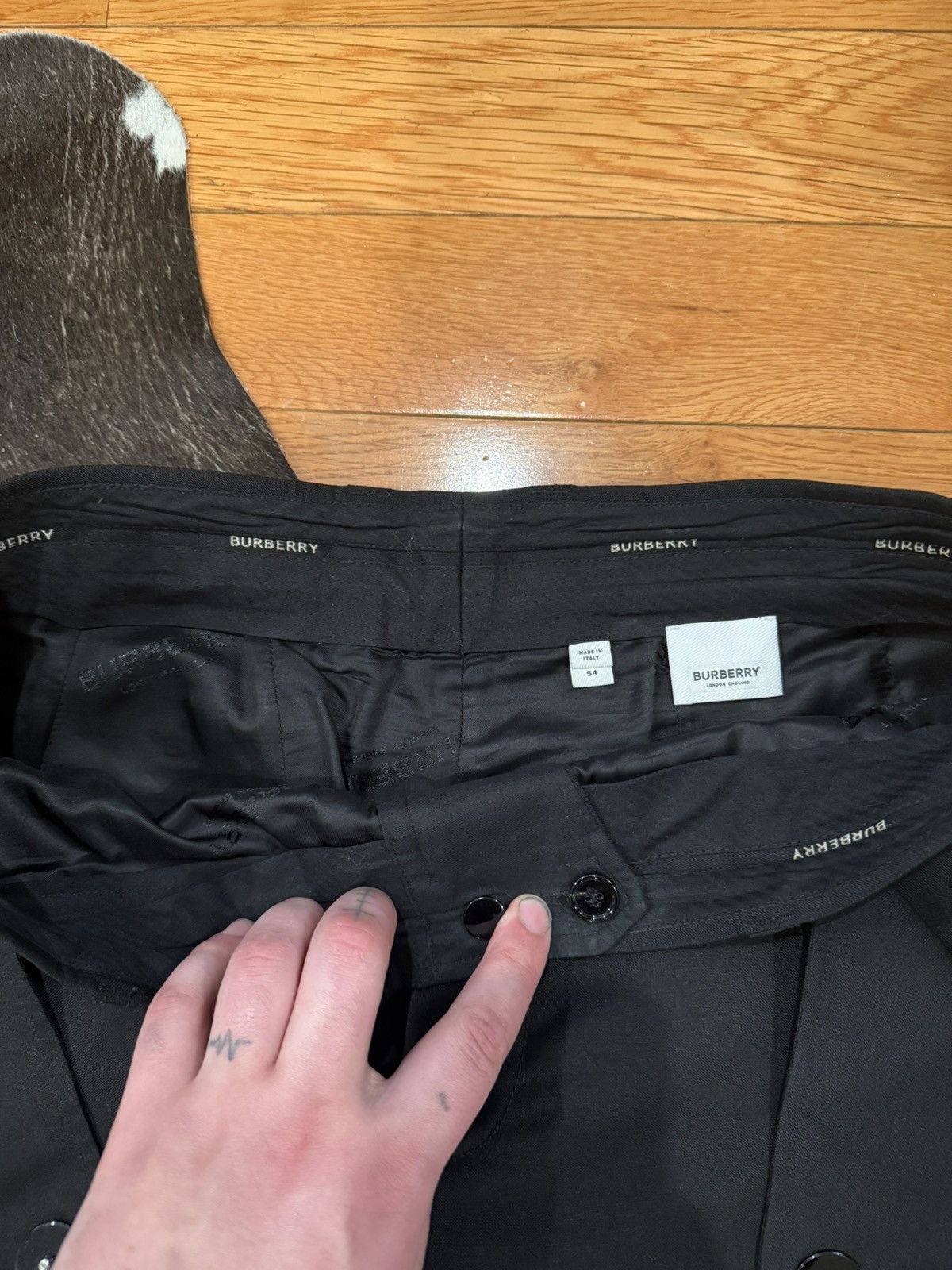 Burberry Burberry Double layer Trousers Size US 36 / EU 52 - 4 Thumbnail
