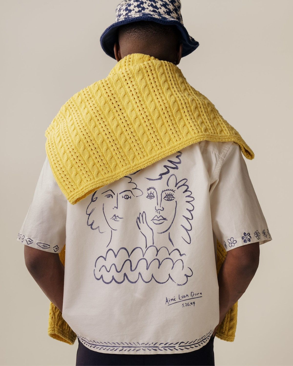 Aime Leon Dore Aime Leon Dore Lesvos Cropped Camp Shirt - Large Size US L / EU 52-54 / 3 - 6 Thumbnail