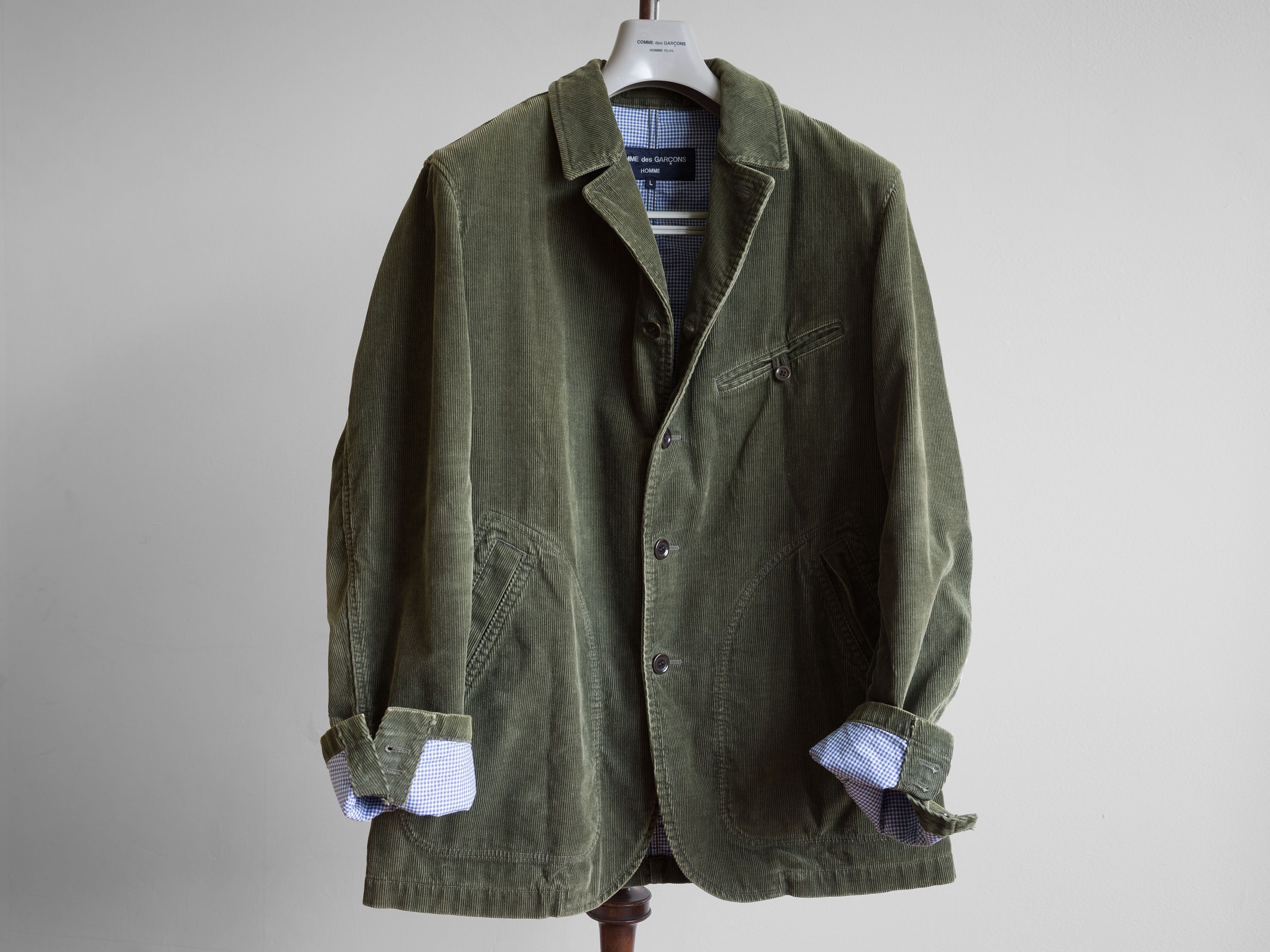 Comme des Garcons Homme AW2012 COMME des GARÇONS HOMME CORDUROY JACKET Size US L / EU 52-54 / 3 - 3 Thumbnail