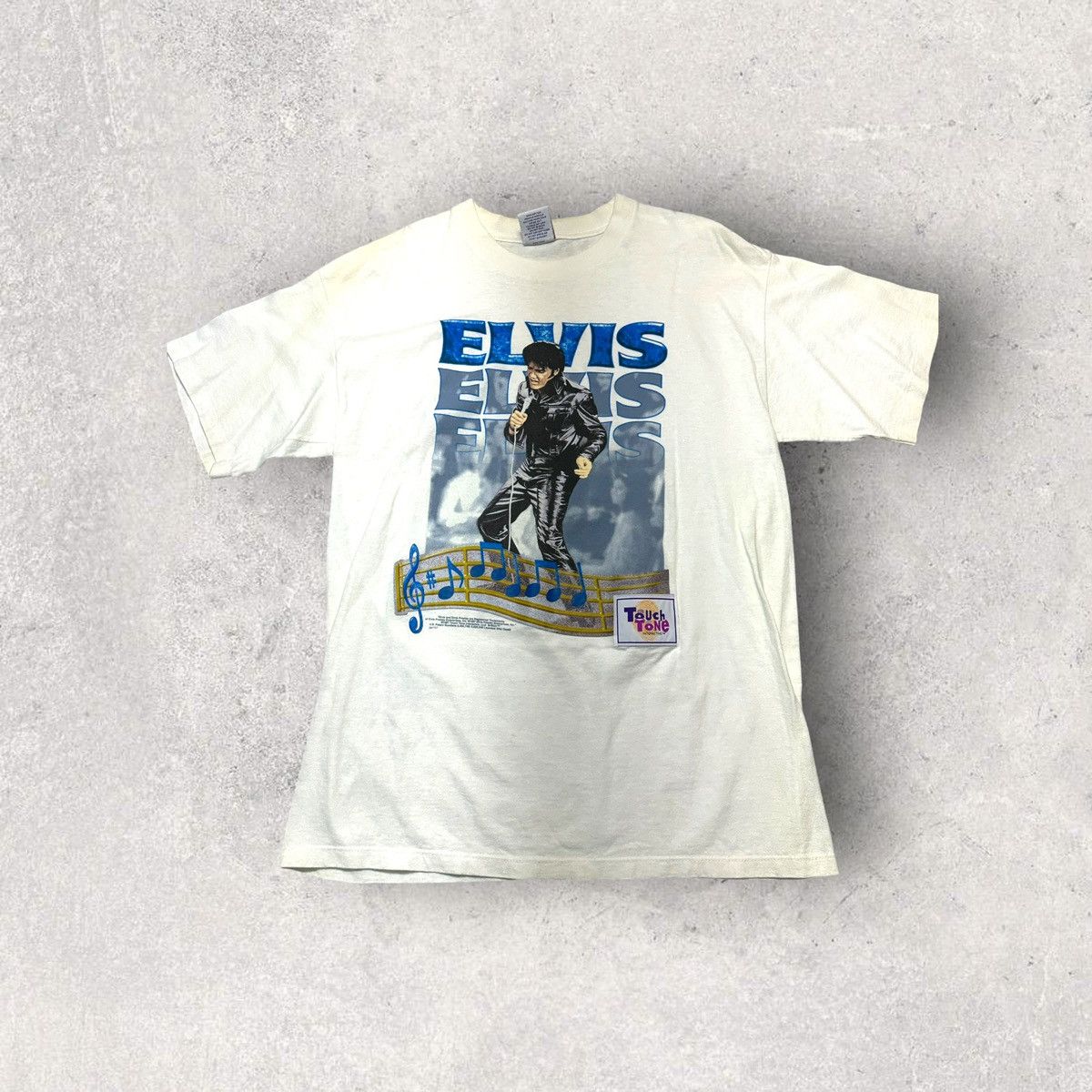 Band Tees × Vintage Vintage Elvis Presley tee Size US XL / EU 56 / 4 - 1 Thumbnail