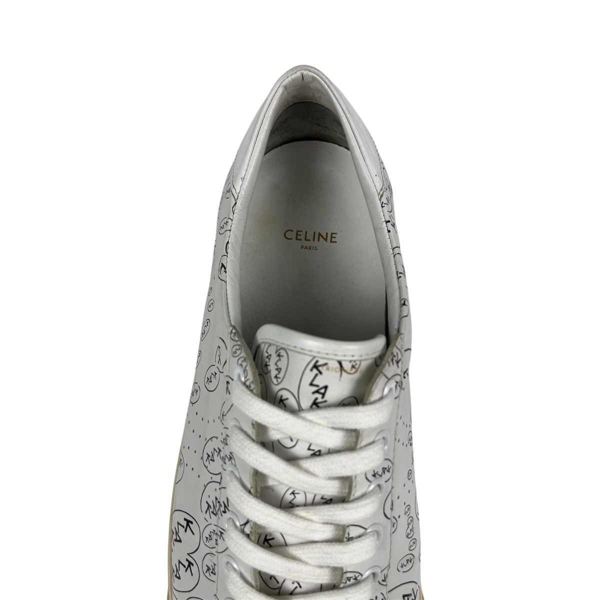 Celine SS 2019 Celine by Hedi Slimane “Klak” Triomphe Sneakers Size US 10.5 / EU 43-44 - 10 Thumbnail