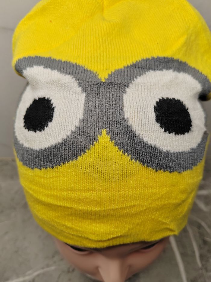 Anime × Vintage Minion Beanie Size ONE SIZE - 3 Thumbnail