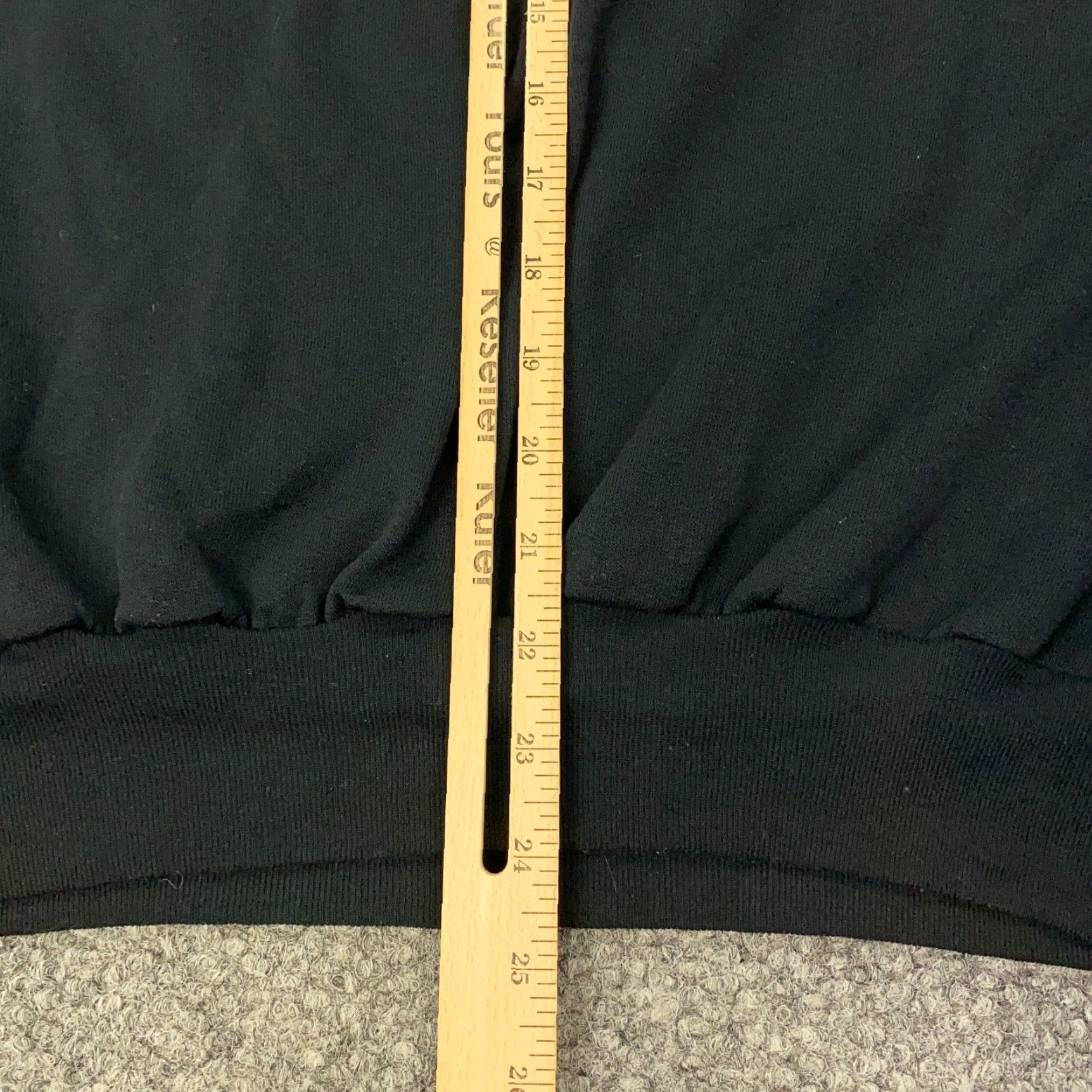 Vintage DNS Canada Banff Mens Shirt M Black Long Sleeve Mock Neck 1/4 Zip Jersey Cotton Polyester Fall Spring Summer Winter Mens Size US M / EU 48-50 / 2 - 6 Thumbnail