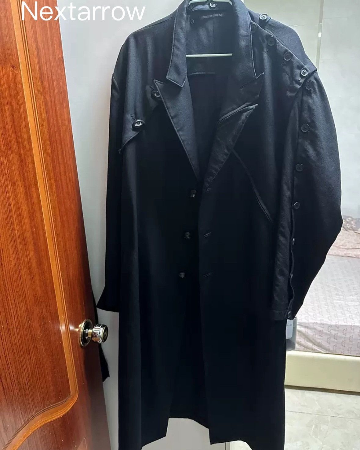 Yohji Yamamoto 21ss eyeball coat eyeball deconstruction coat