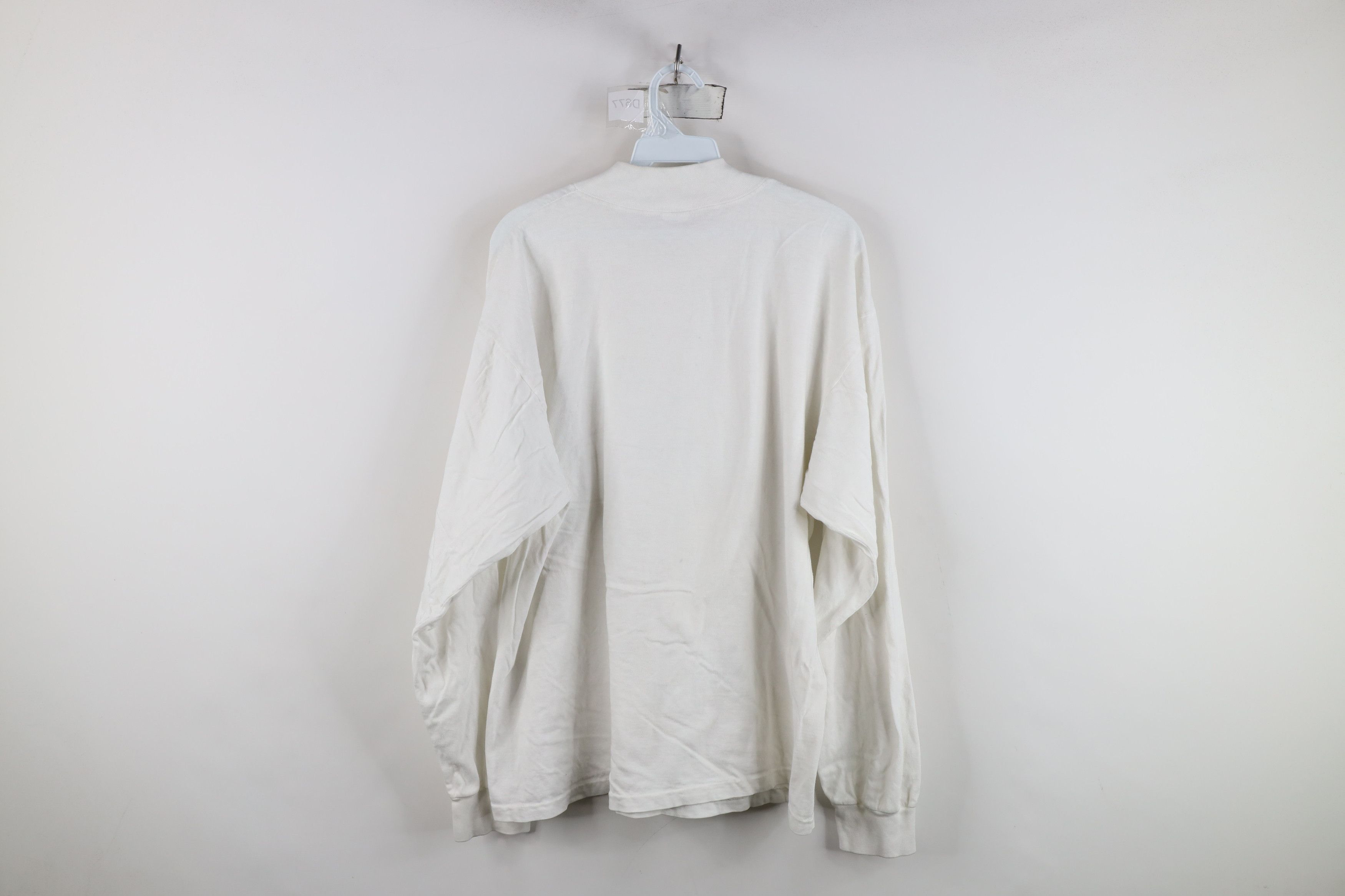 Gap Vintage 90s Gap Mock Neck Long Sleeve T-Shirt Cotton USA Size US L / EU 52-54 / 3 - 11 Thumbnail