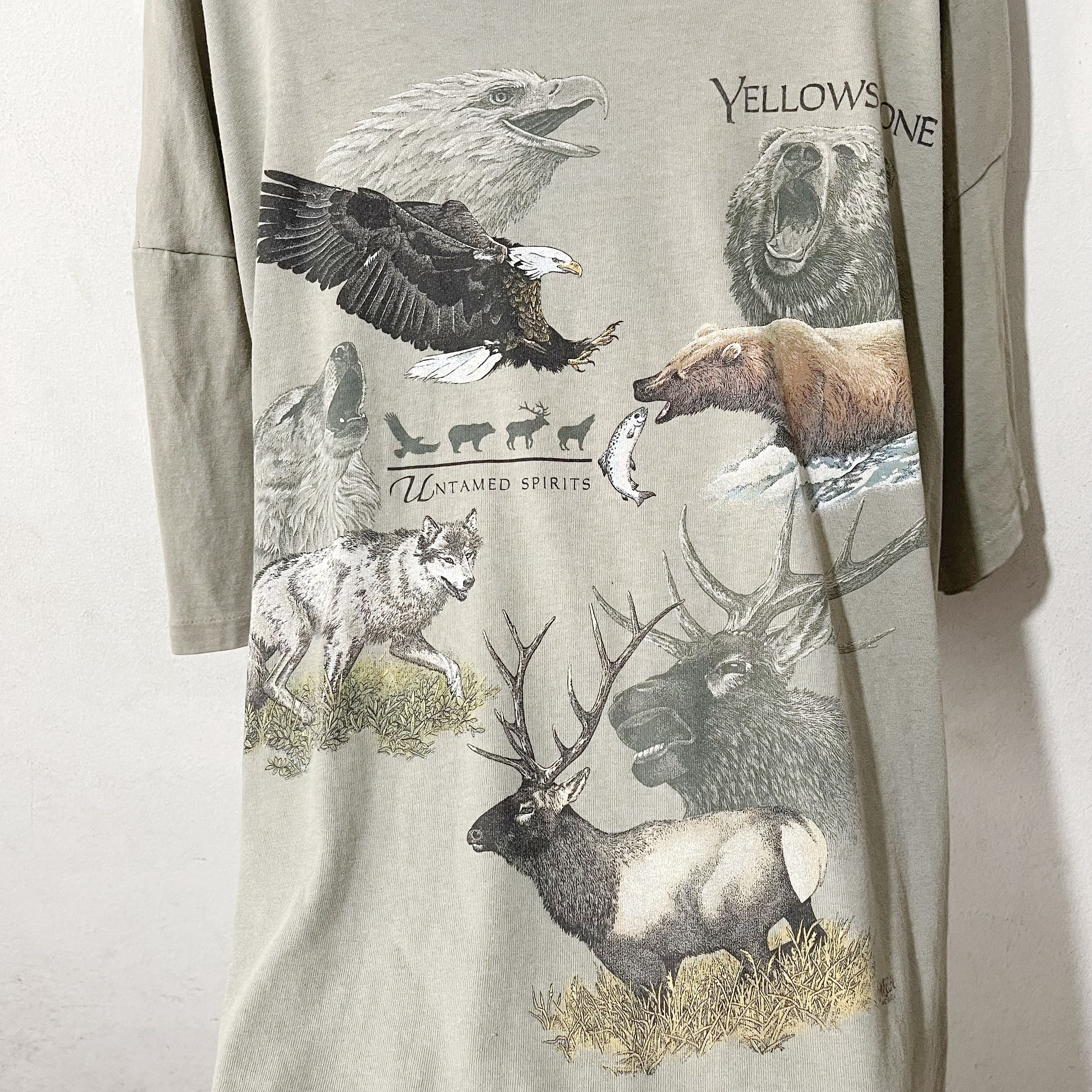 Vintage Vintage 90s Yellowstone Shirt Size US XXL / EU 58 / 5 - 2 Thumbnail