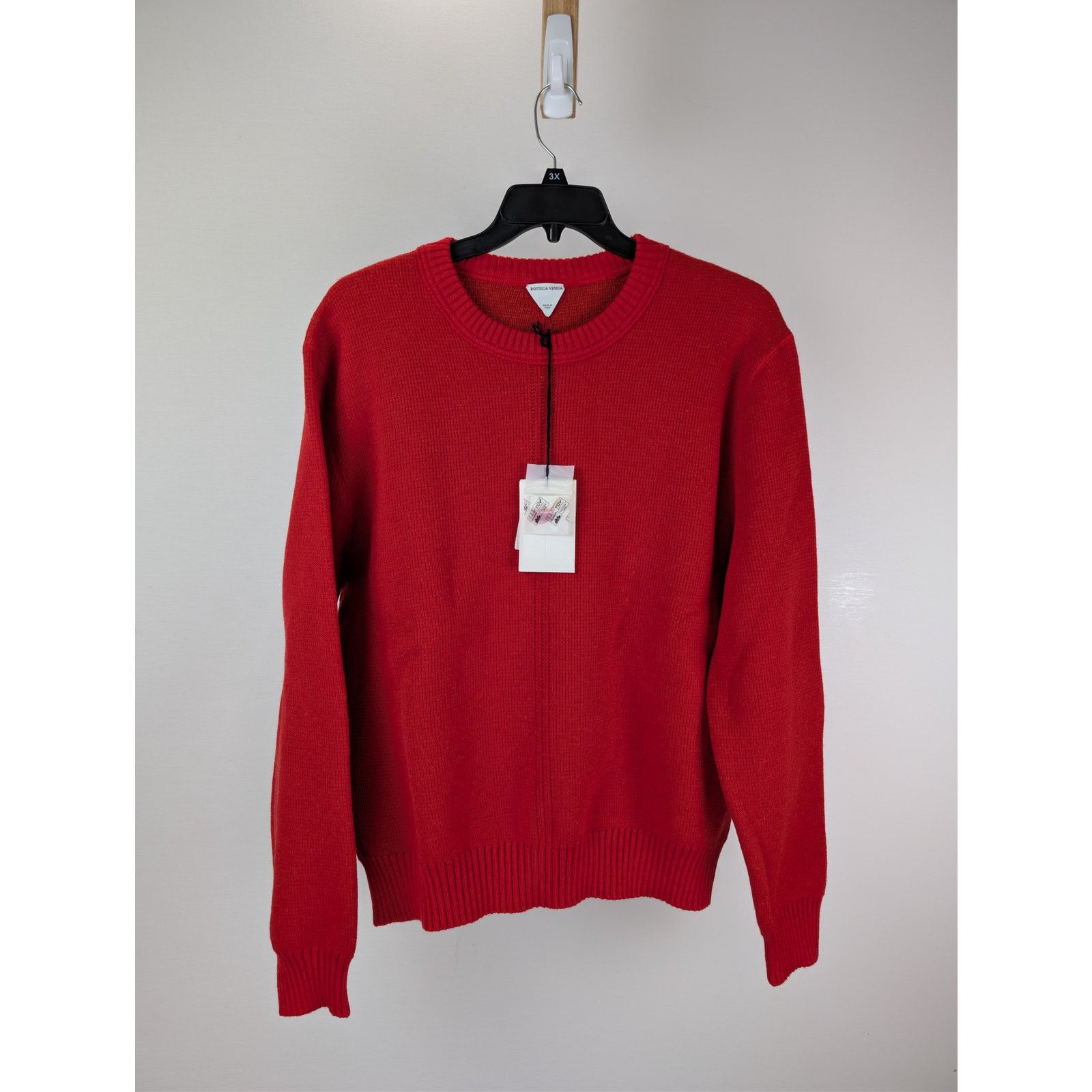 Bottega Veneta o1rshd1 MW Dry Wool Knitwear Sweater in Firework Size US XL / EU 56 / 4 - 7 Thumbnail