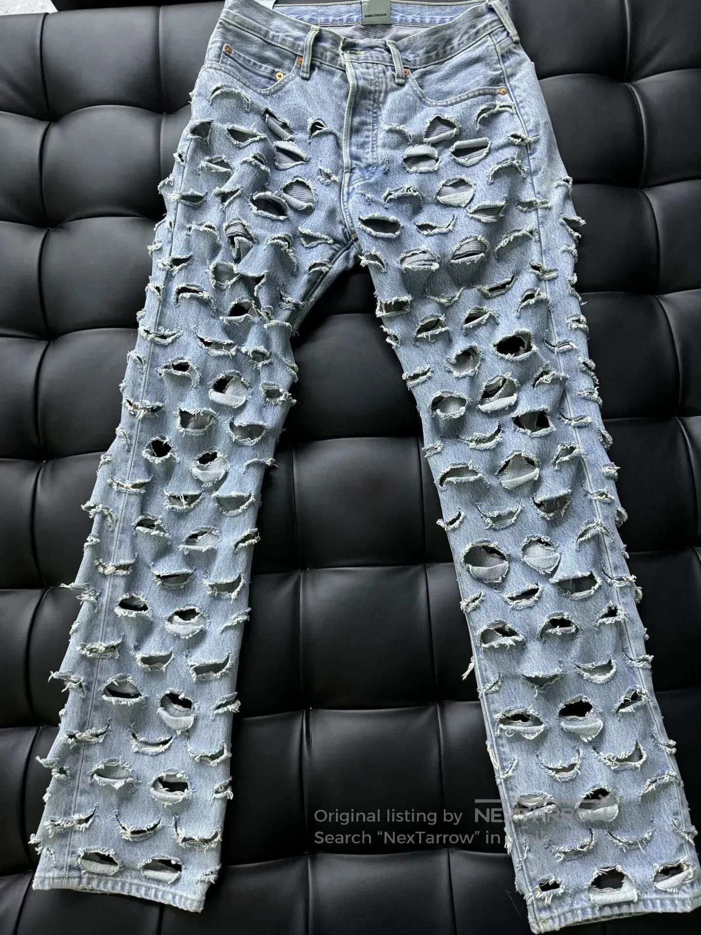Vetements Vetements Denim with Distressed Details. Size US 28 / EU 44 - 2 Thumbnail