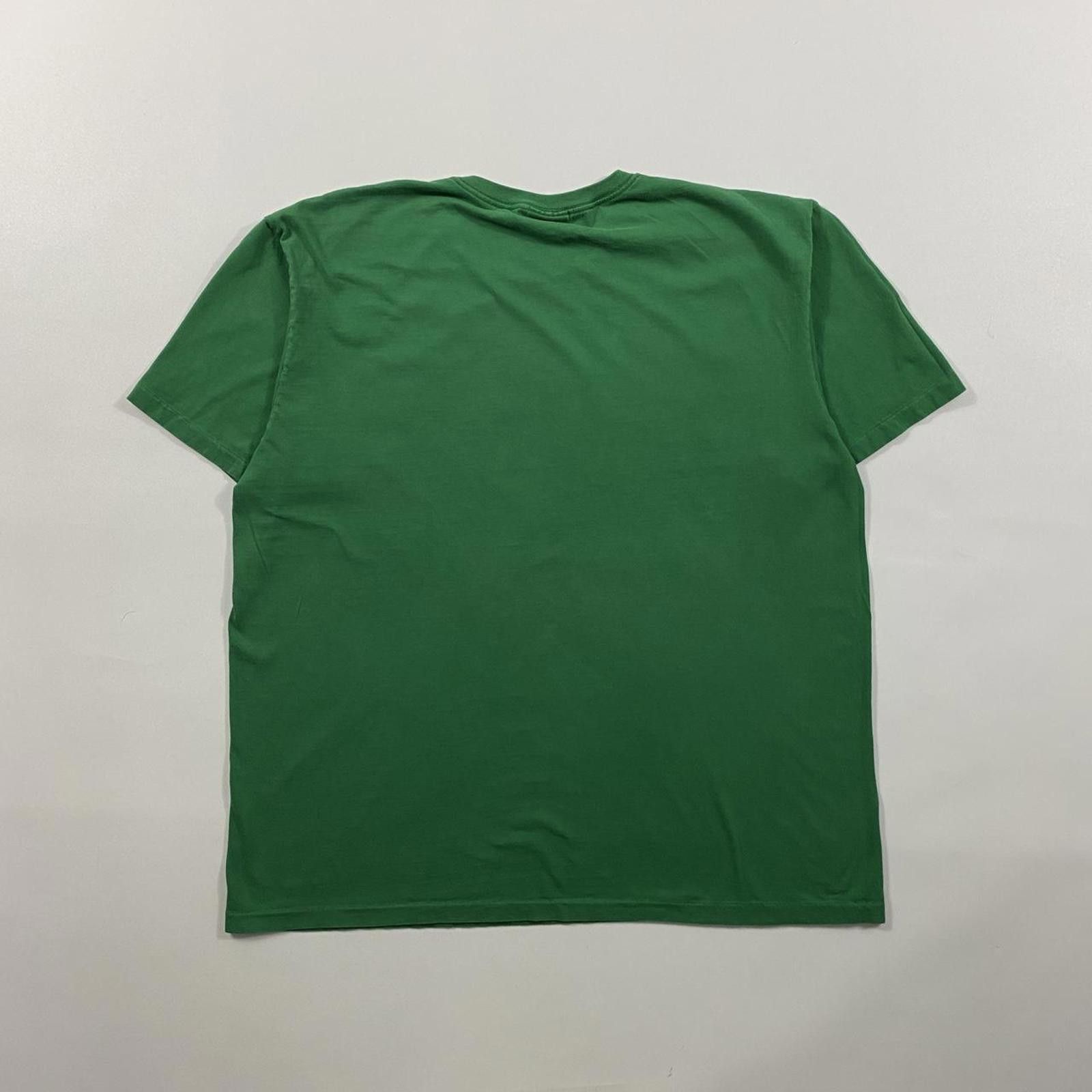 Polo Ralph Lauren Vintage 90s Polo Ralph Lauren Green Tee USA Flag Size US XL / EU 56 / 4 - 2 Thumbnail