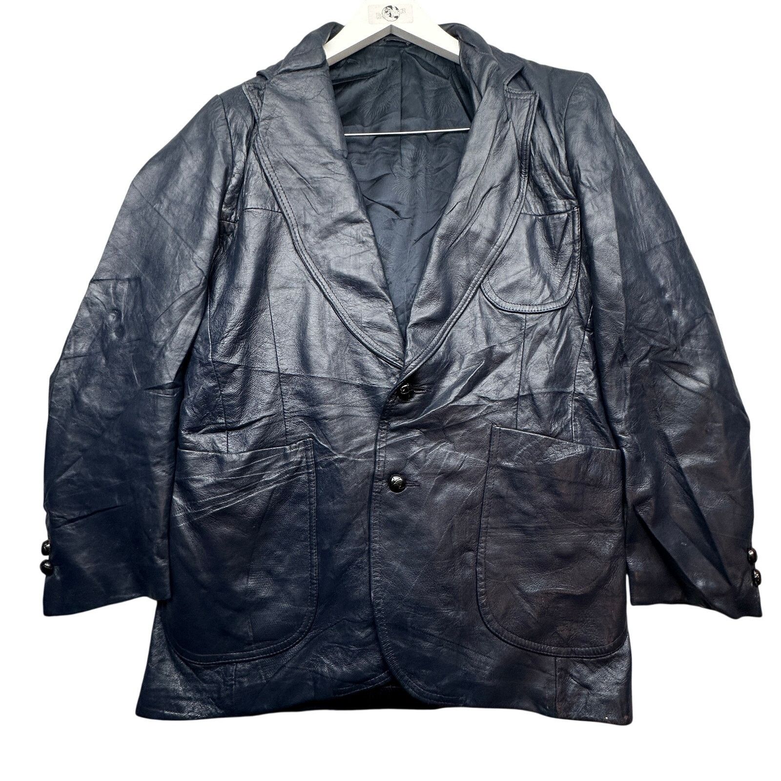Other VTG Peters Sportsman Sport Leather Blazer Coat Men 40 Medium Size US M / EU 48-50 / 2 - 1 Thumbnail