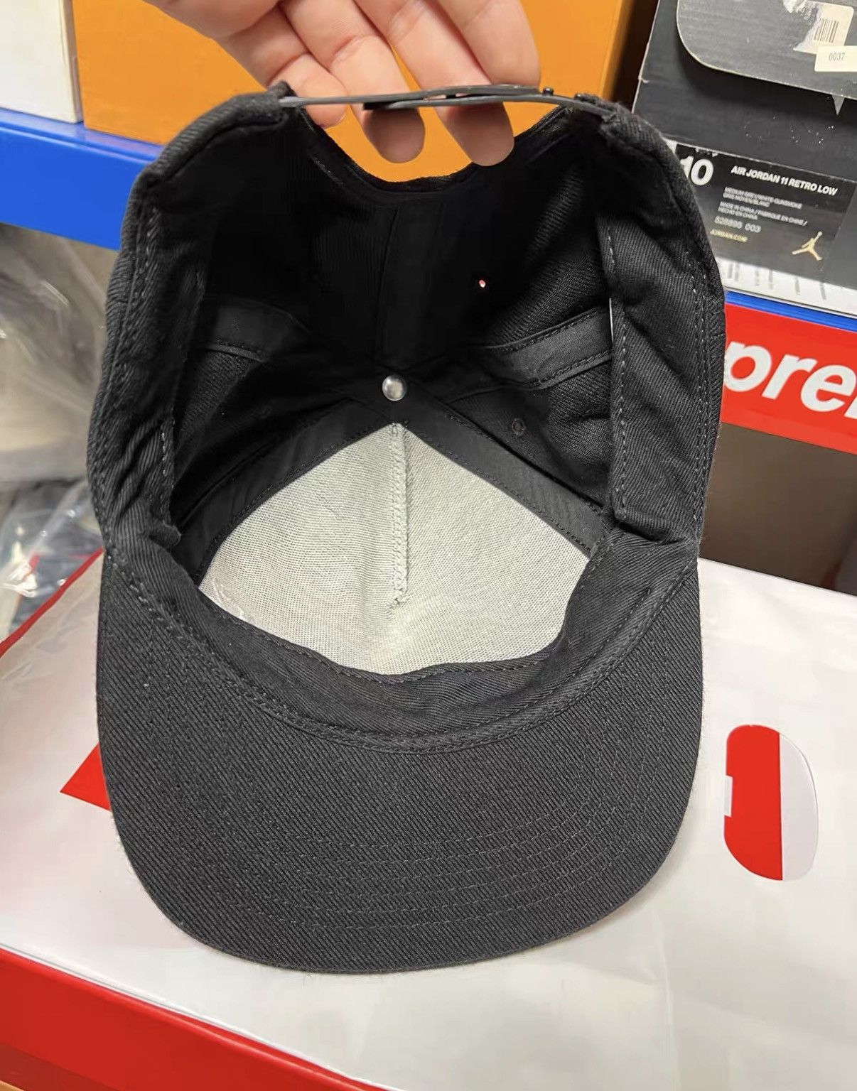 Supreme Supreme Embroidered Logo Cap J42 Size ONE SIZE - 4 Thumbnail