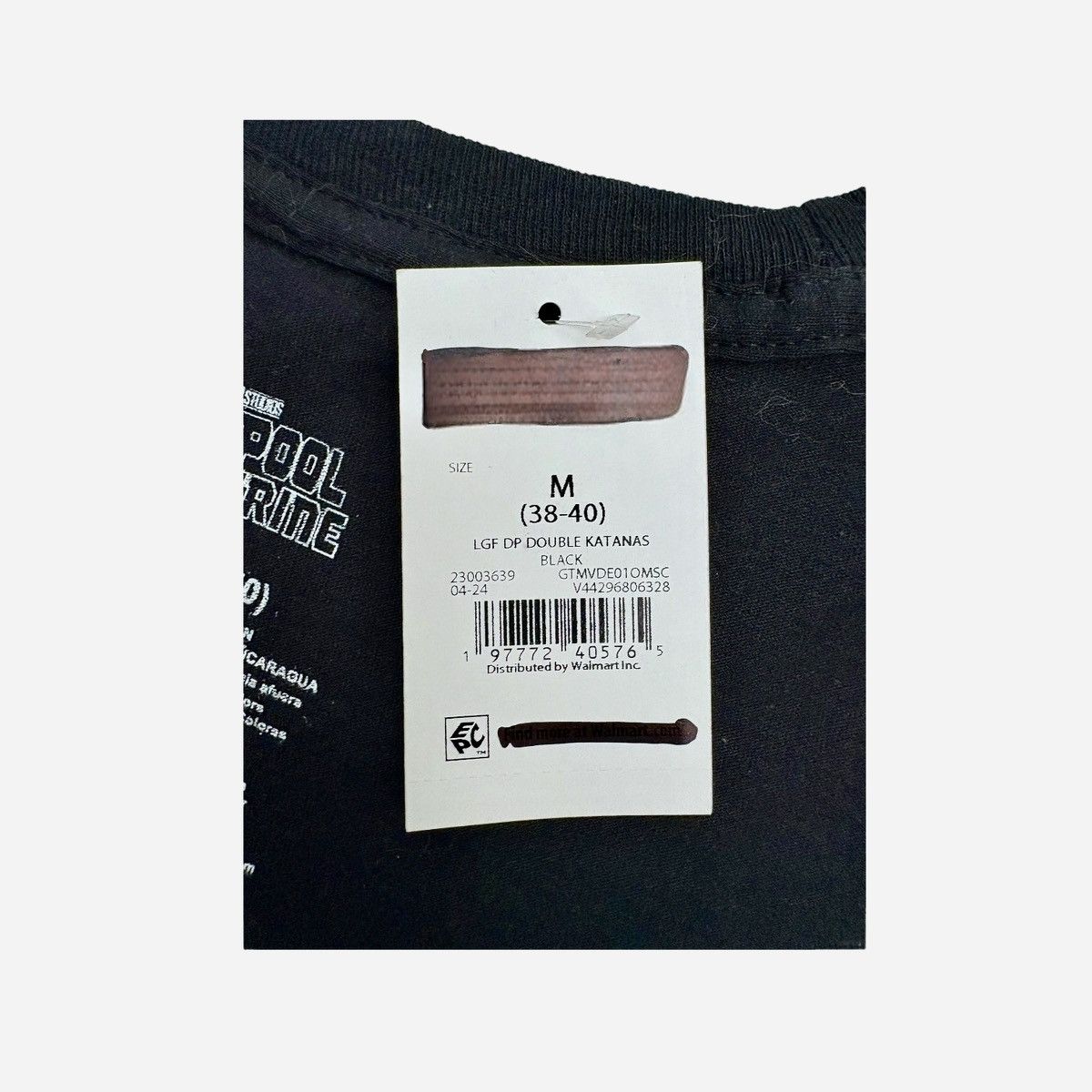 Marvel Comics Marvel Studios Men’s Black Deadpool LFG Graphic T-Shirt Sz M Size US M / EU 48-50 / 2 - 14 Thumbnail