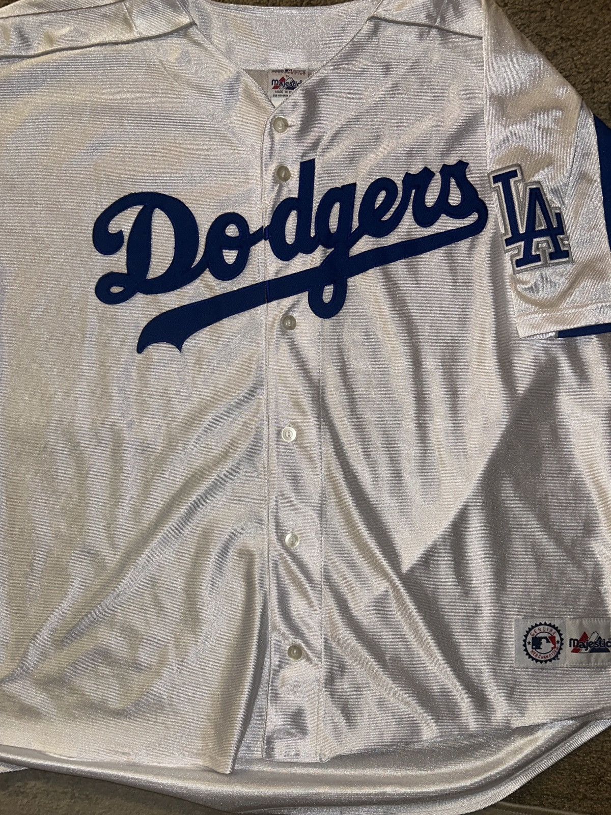 Majestic Majestic Los Angeles Dodgers Stitched Jersey size XXXL 3x Size US XXL / EU 58 / 5 - 2 Thumbnail