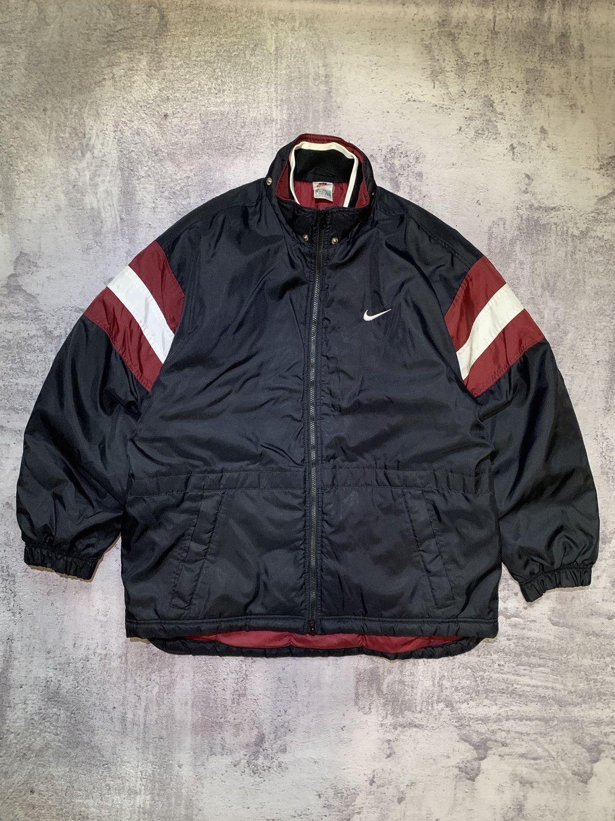 Nike × Vintage Nike Vintage Big Logo Down Jacket Size US M / EU 48-50 / 2 - 2 Thumbnail