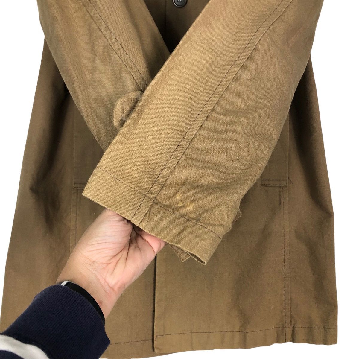 Issey Miyake 🔥Vintage Long Jacket Chore Canvas Multiple Issey Miyake Size US S / EU 44-46 / 1 - 15 Thumbnail