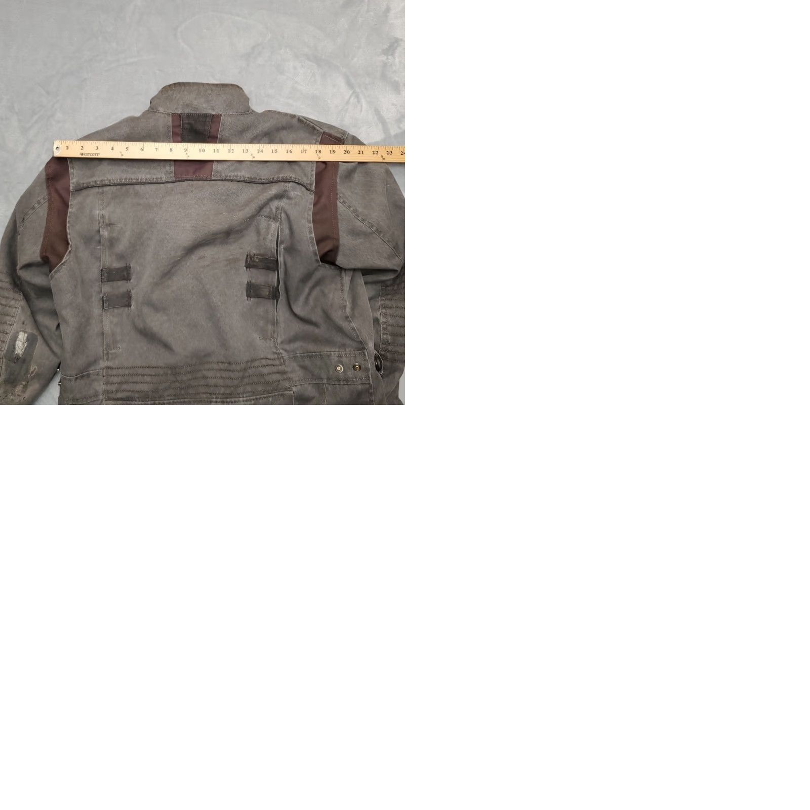 Speedo Speed Strength Jacket Mens Medium Quilted Padded Moto Fame Fortune Distressed Size US M / EU 48-50 / 2 - 10 Thumbnail