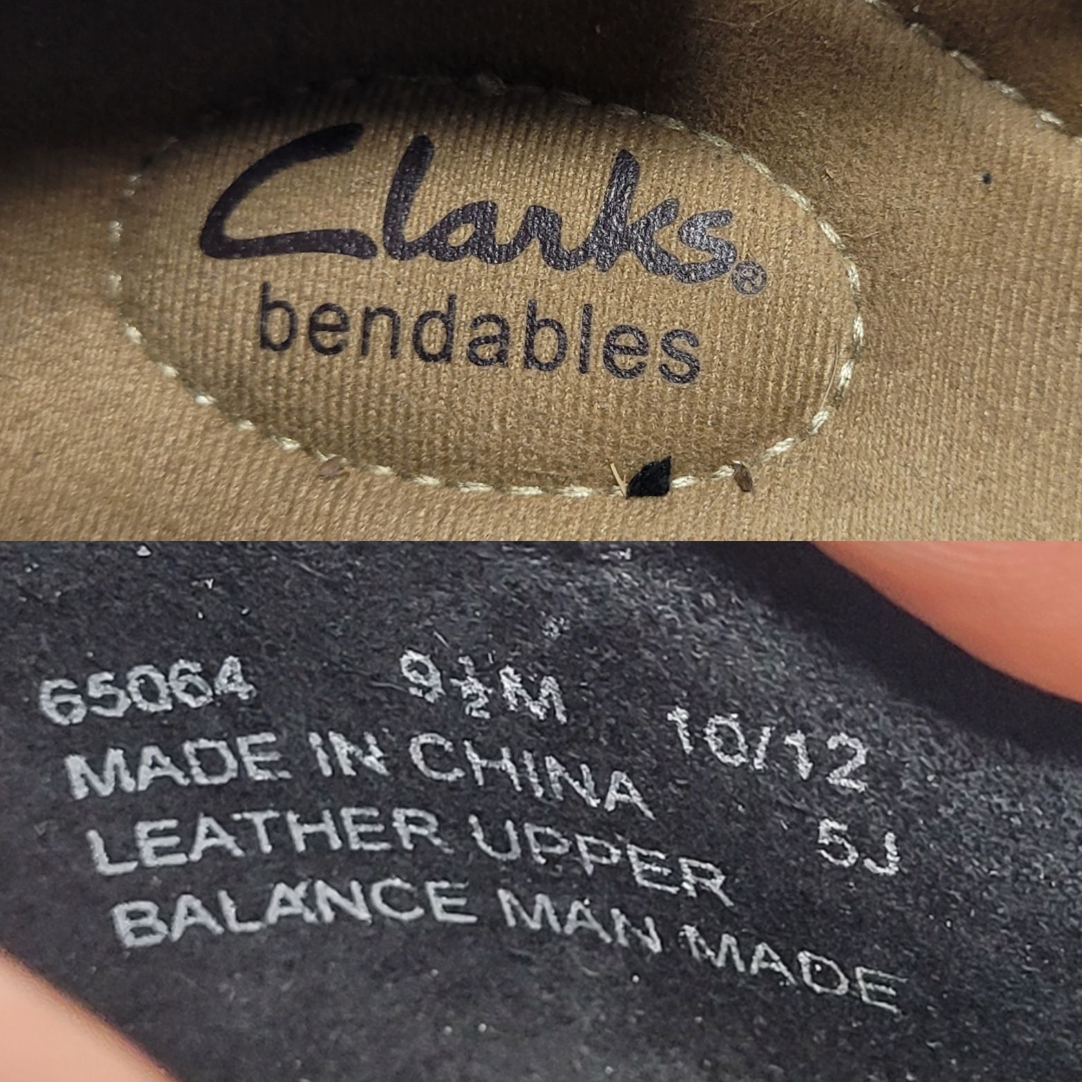 Clarks Y2K Clarks Bendables Leather Mary Janes 9.5 Black Flats Twee Size US 9.5 / IT 39.5 - 3 Thumbnail