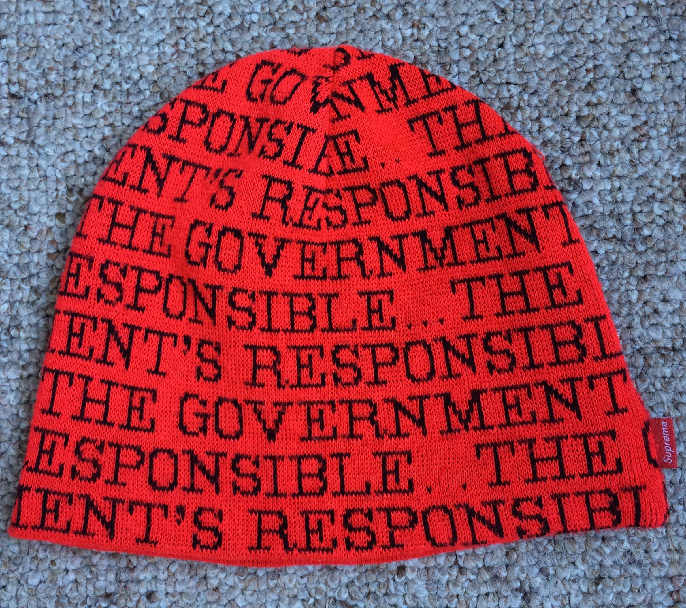 Public Enemy × Supreme S/S 2006 Supreme x Public Enemy Reversible Beanie Hat Size ONE SIZE - 5 Thumbnail