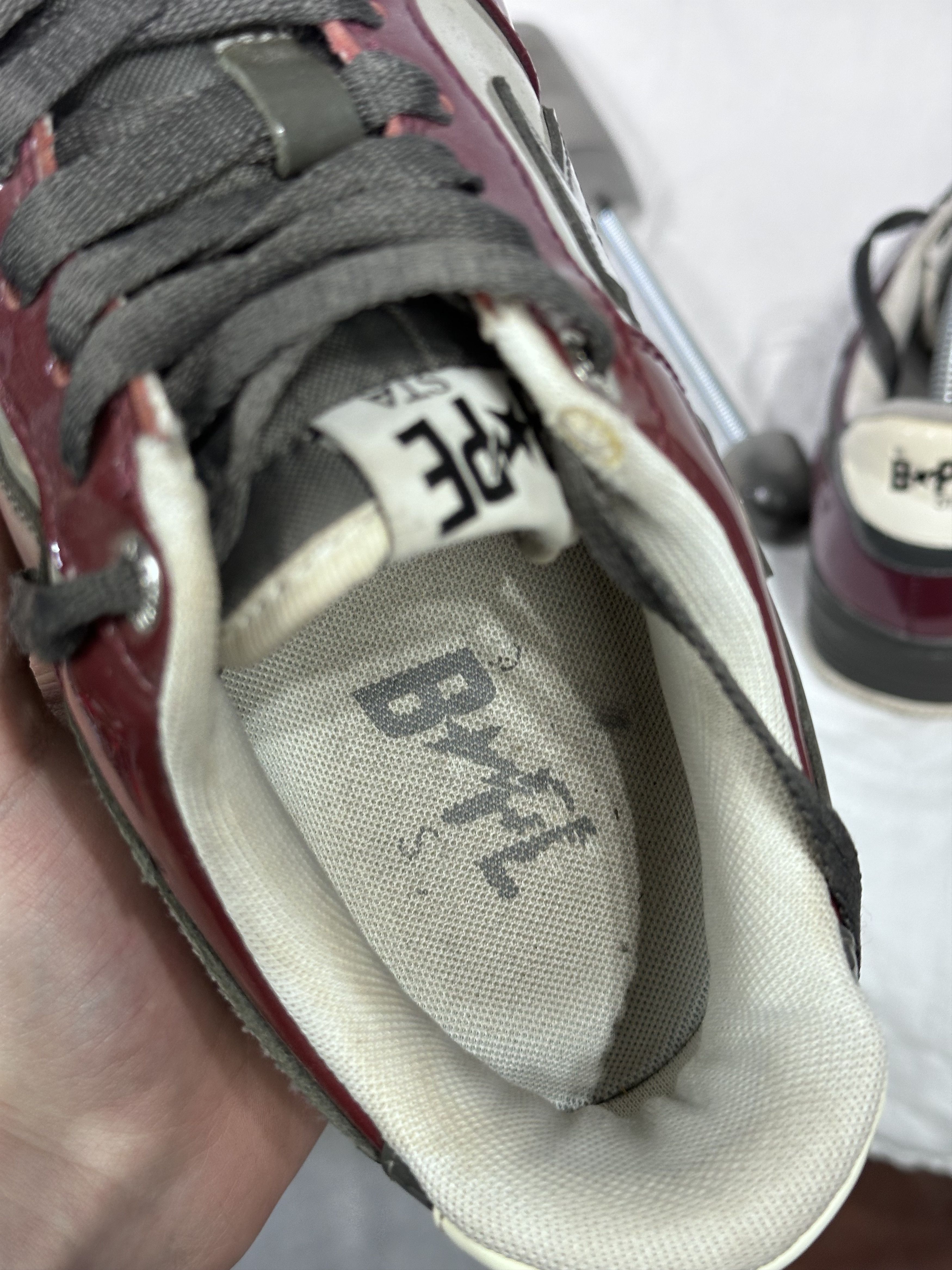 Bape Bape Bapesta Brick red Size US 9 / EU 42 - 7 Thumbnail
