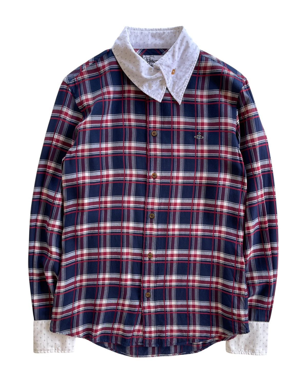 Vivienne Westwood Vivienne Westwood MAN Checked Shirt Size US S / EU 44-46 / 1 - 1 Thumbnail