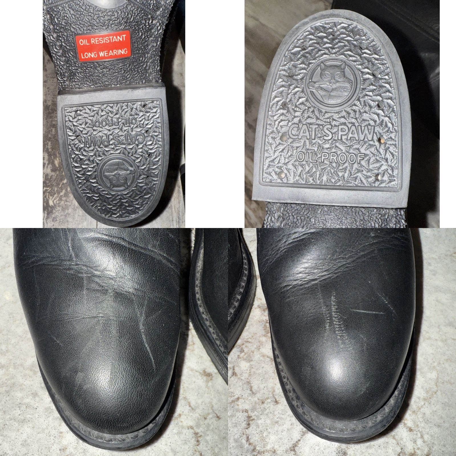 Doublet Double H Ranchwell 2559 Oil Resistant Cowboy Boots Men’s Size 7.5 EE Black USA Size US 8 / EU 41 - 9 Thumbnail