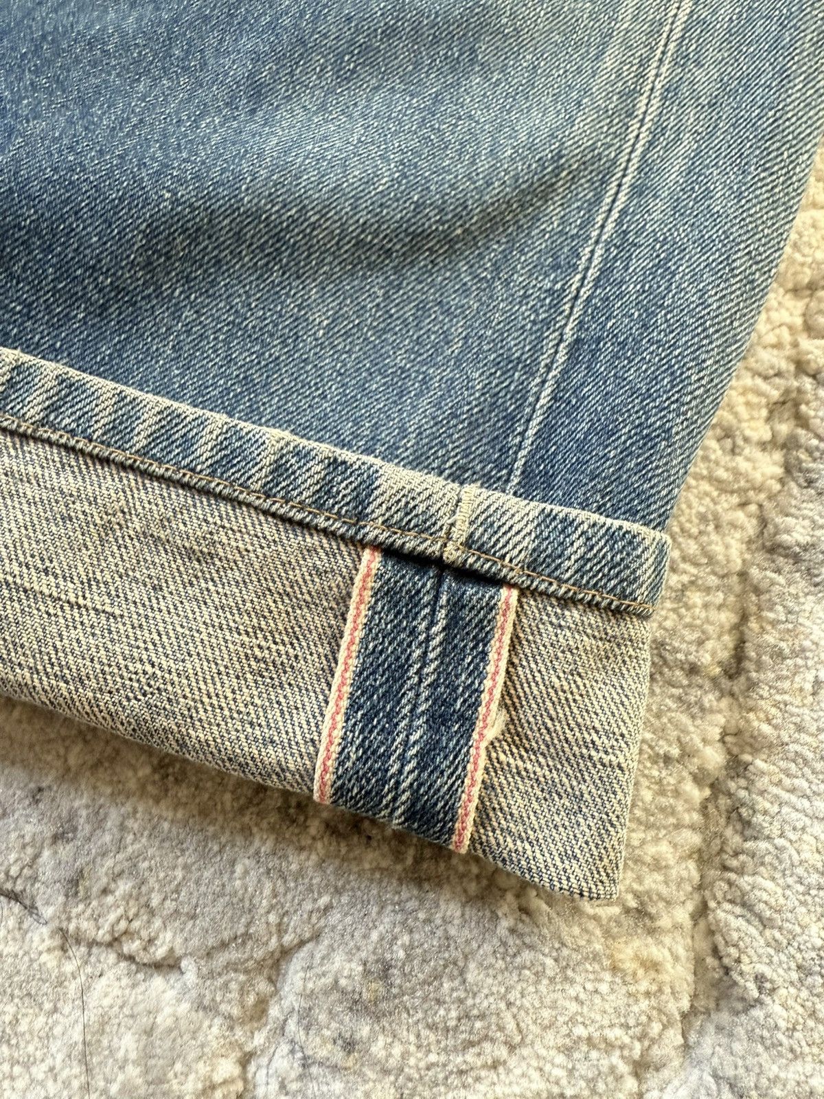 Edwin Edwin 505 Rare OG Type 1 Selvedge Baggy Jeans Size US 32 / EU 48 - 4 Thumbnail