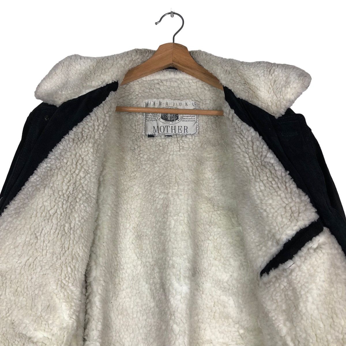Japanese Brand 🔥Vtg Shearling Leather Jacket Harajuku Mother Issey Miyake Size US M / EU 48-50 / 2 - 14 Thumbnail