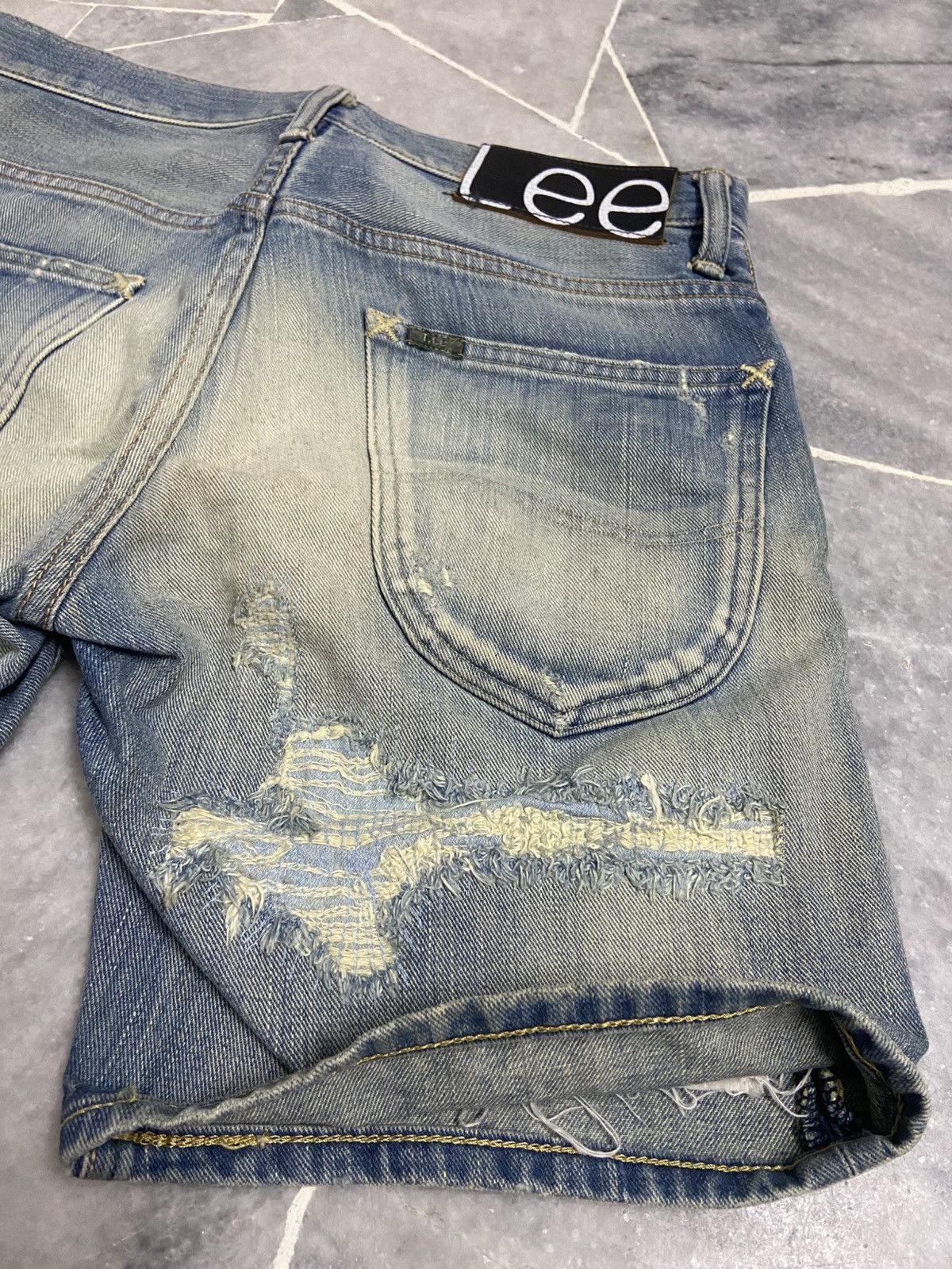 Lee Vintage Lee 101 Short Streetwear denim archive Size US 30 / EU 46 - 6 Thumbnail