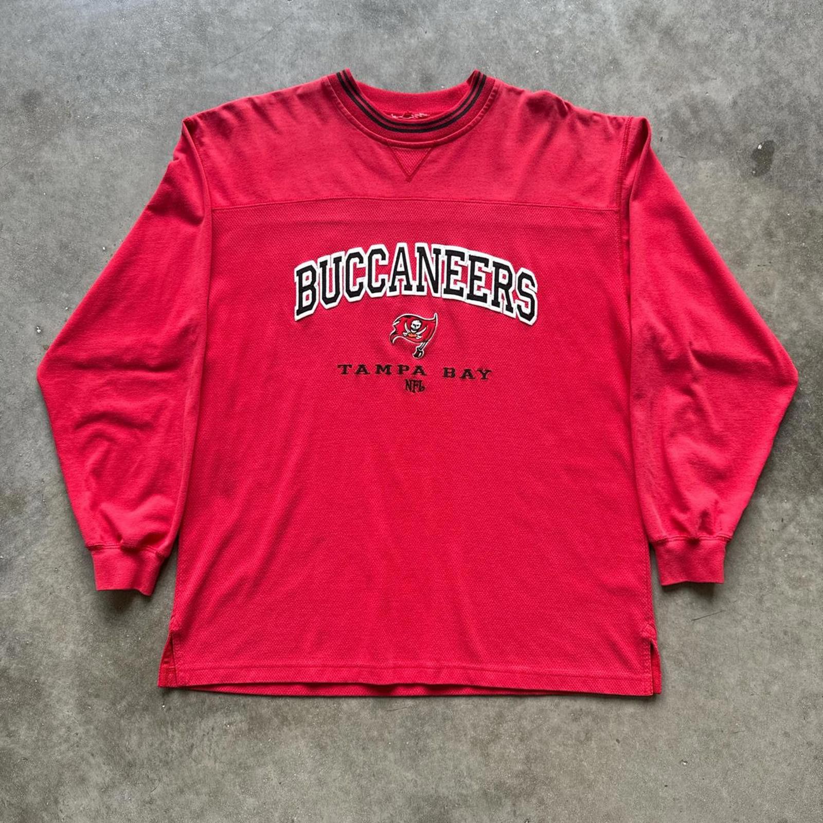 NFL Tampa Bay Buccaneers Embroidered Logo Long Sleeve Shirt Size US XL / EU 56 / 4 - 1 Thumbnail