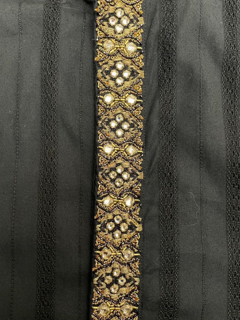 Saint Laurent Paris Saint Laurent Paris Golden bead palace shirt-2506 Size US S / EU 44-46 / 1 - 5 Thumbnail