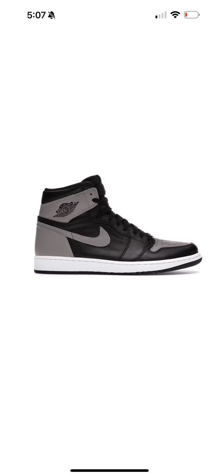 Jordan Brand Jordan 1 Shadow Size US 9.5 / EU 42-43 - 1 Thumbnail