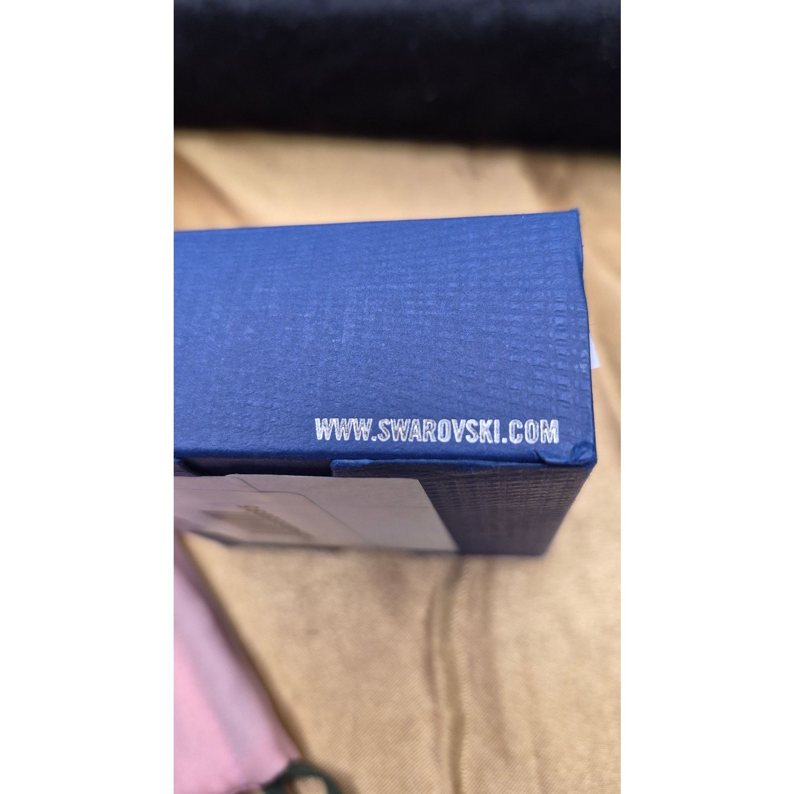 Swarovski Swarovski Crystal Pavé Silver Circle Drop Earrings In Box Size ONE SIZE - 8 Thumbnail