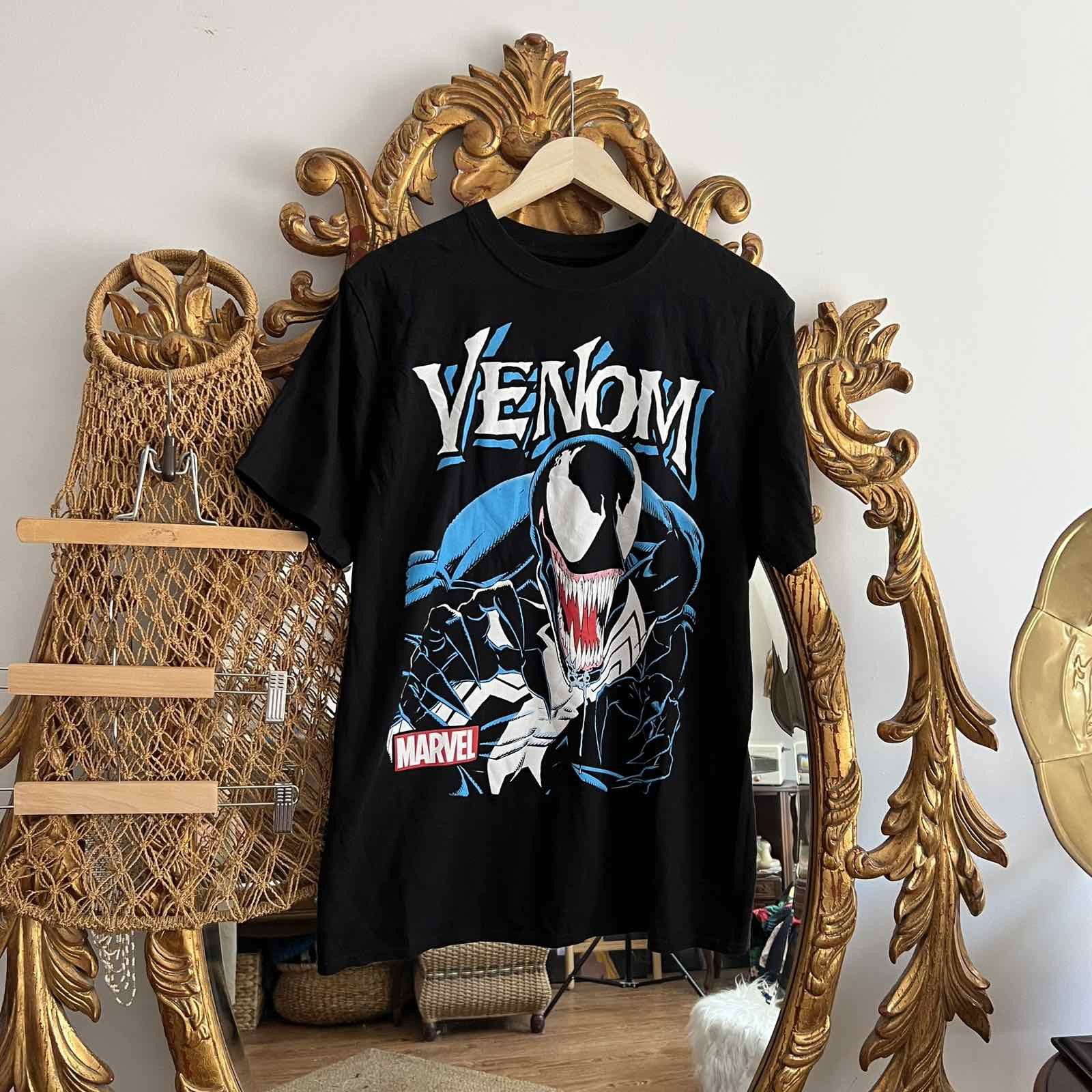 Marvel Comics × Vintage Marvel Venom Jumbo Print Logo Tee Size US L / EU 52-54 / 3 - 1 Thumbnail