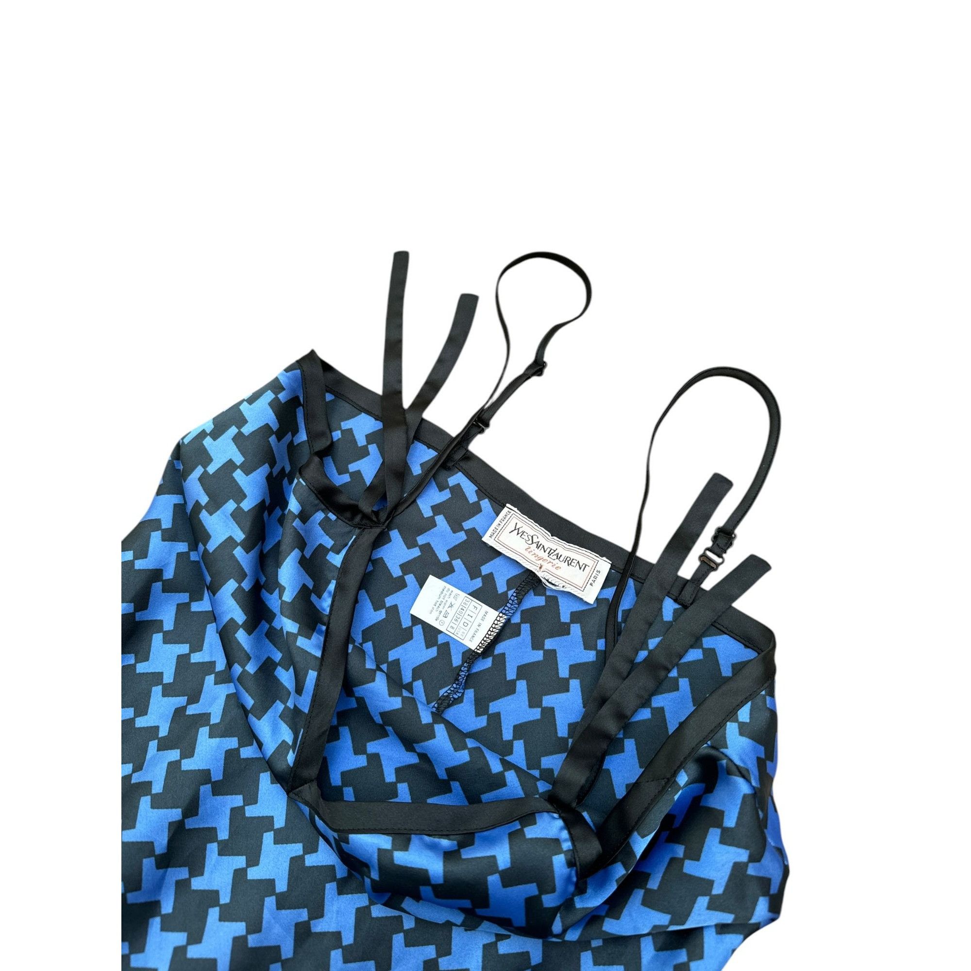 Yves Saint Laurent Electric Blue Bodysuit Swimsuit Size S / US 4 / IT 40 - 2 Thumbnail
